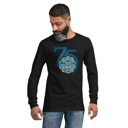 SWD - 75th Anniversary Printed Unisex Long Sleeve Tee