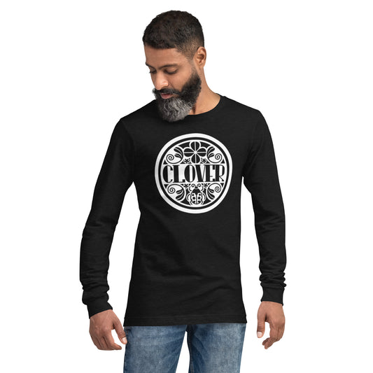 Clover - Printed Unisex Long Sleeve Tee