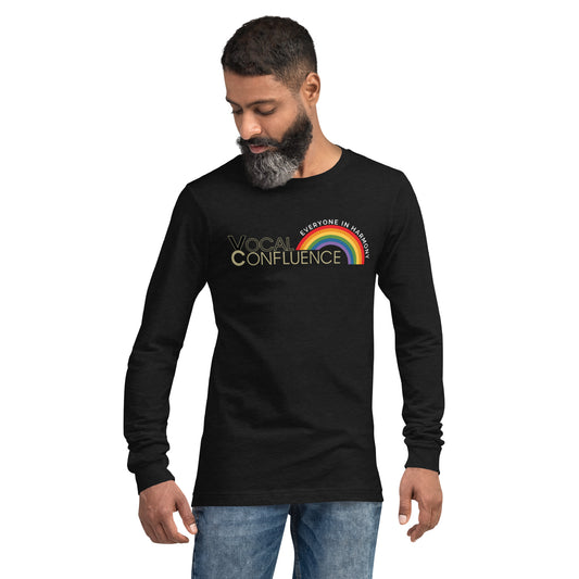 Vocal Confluence - Printed Unisex Long Sleeve Tee