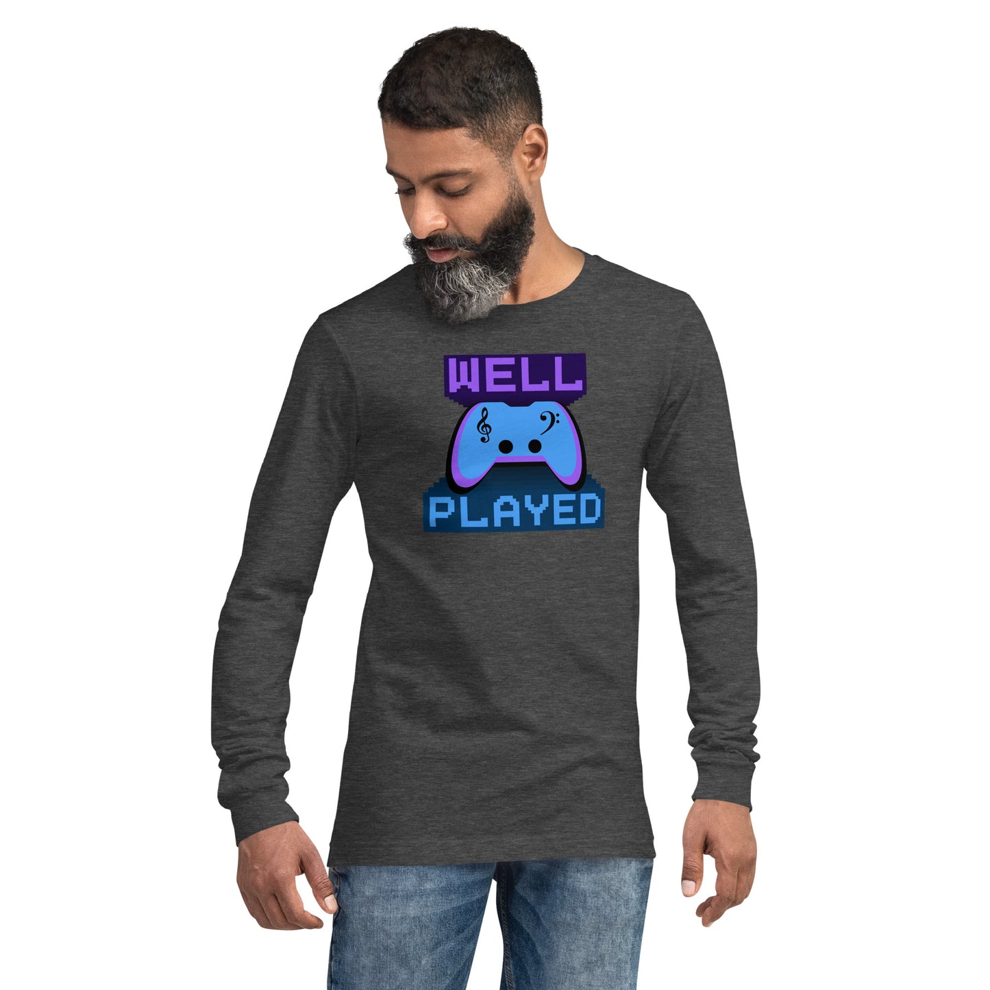 Well Played Printed Unisex Long Sleeve Tee