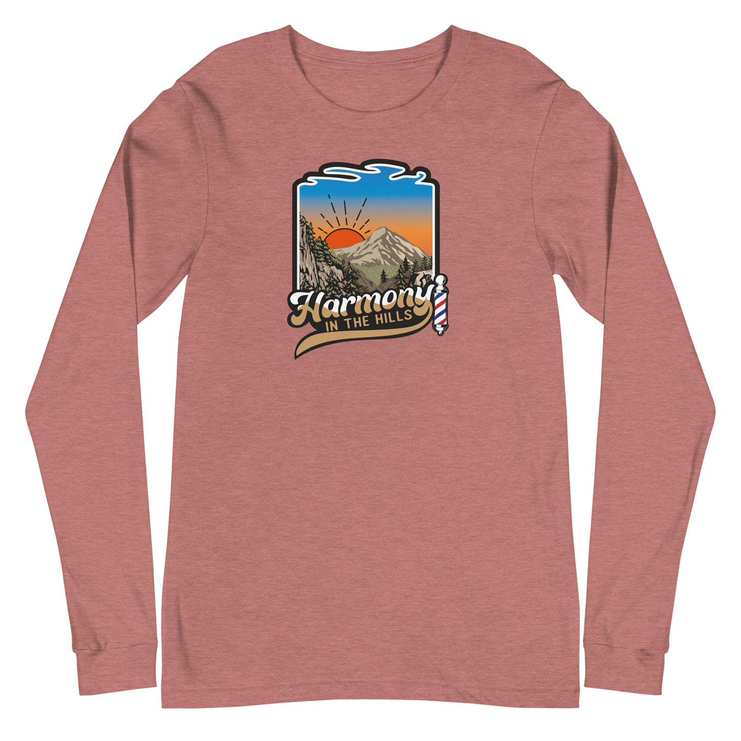 Harmony in the Hills - Printed Unisex Long Sleeve Tee