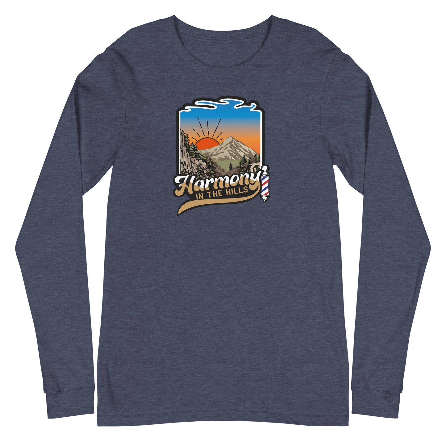 Harmony in the Hills - Printed Unisex Long Sleeve Tee