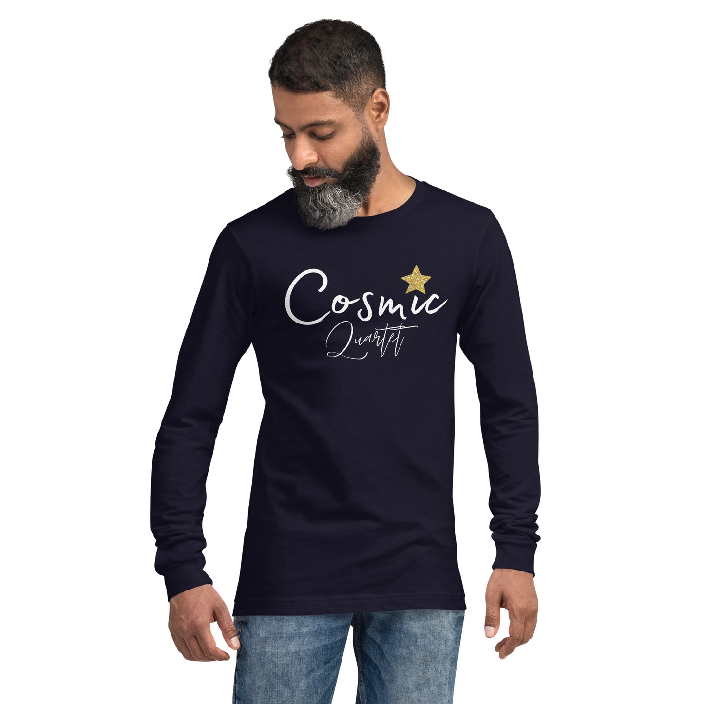 Cosmic - Printed Unisex Long Sleeve Tee