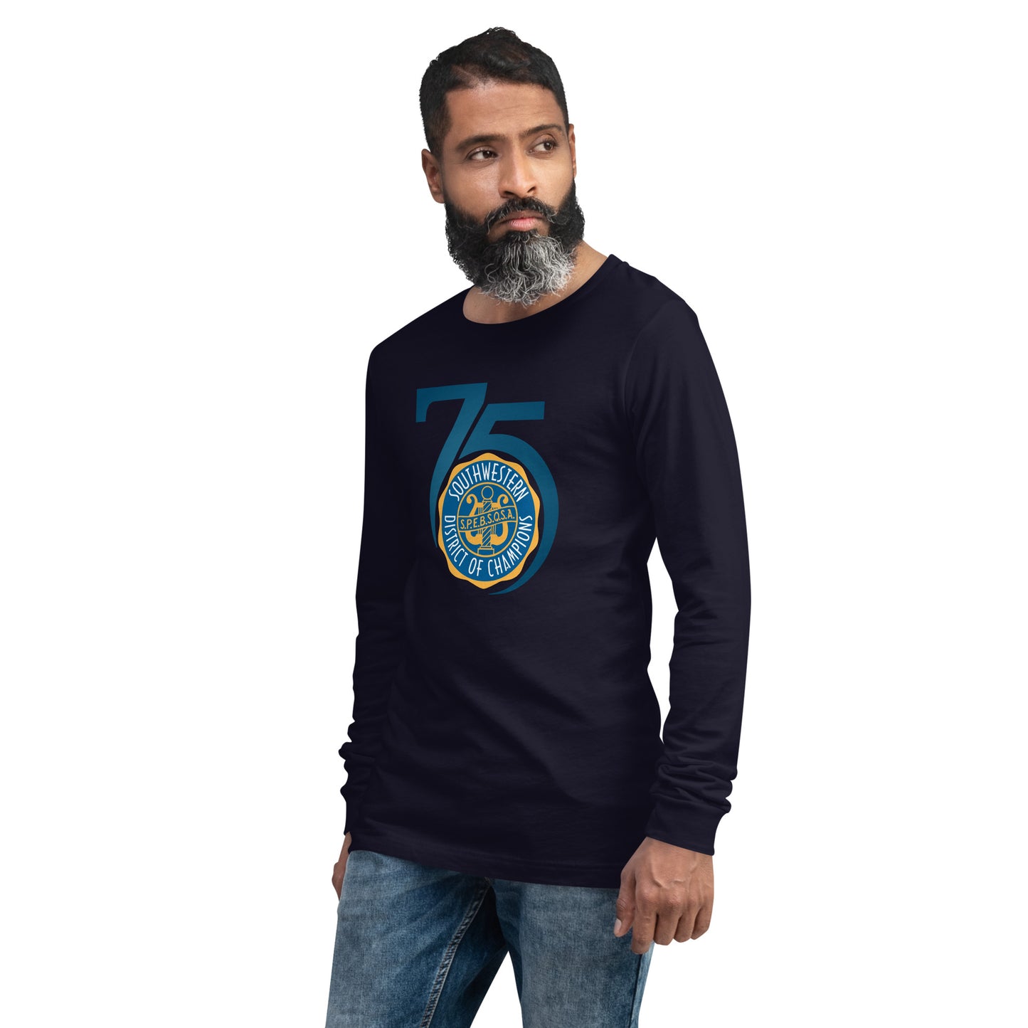 SWD - 75th Anniversary Printed Unisex Long Sleeve Tee