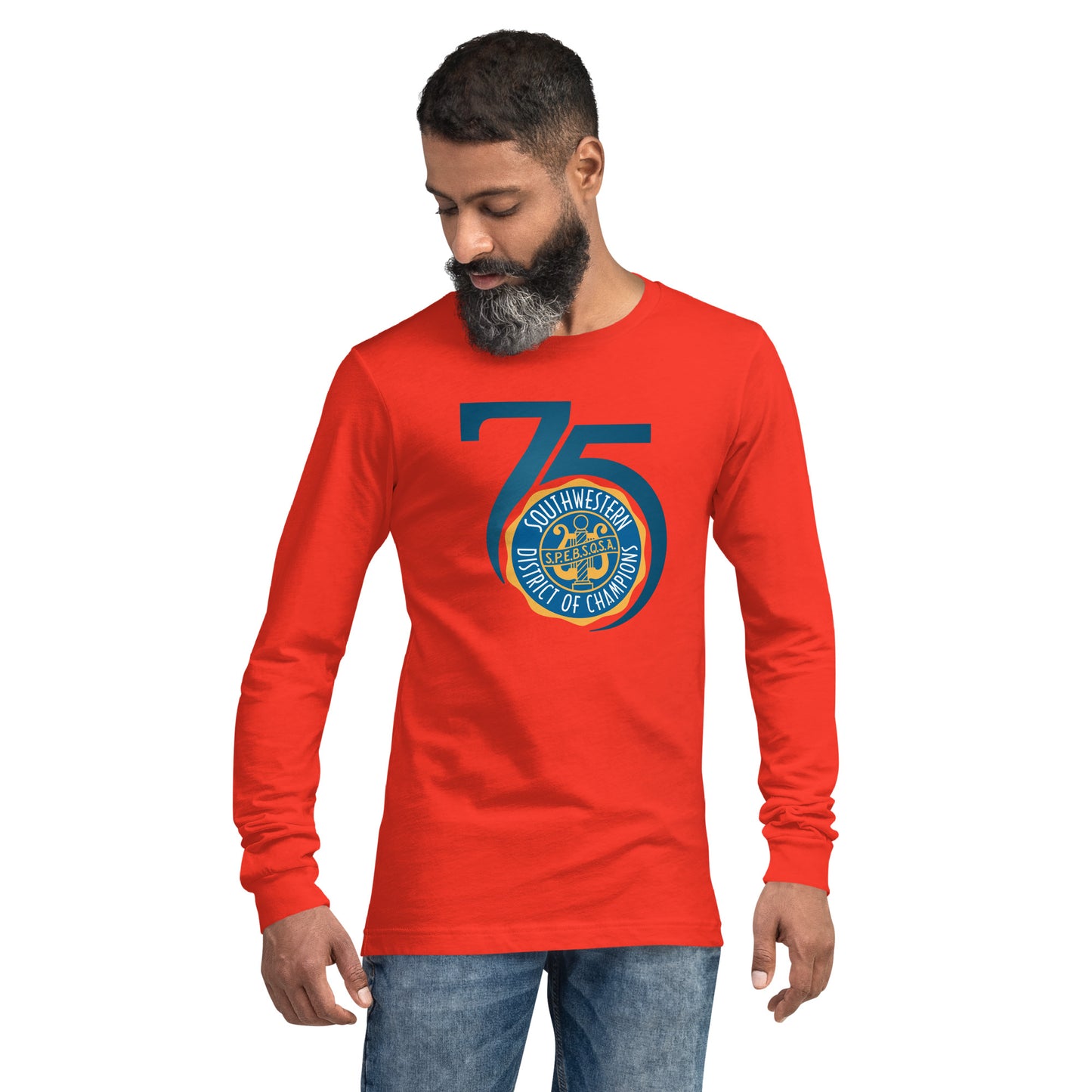 SWD - 75th Anniversary Printed Unisex Long Sleeve Tee