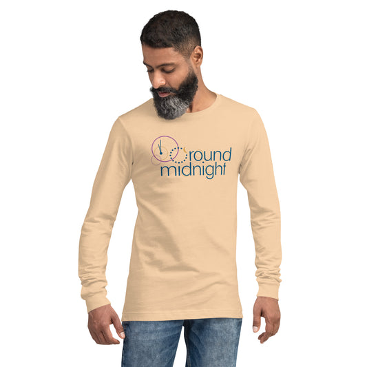 Round Midnight - Printed Unisex Long Sleeve Tee