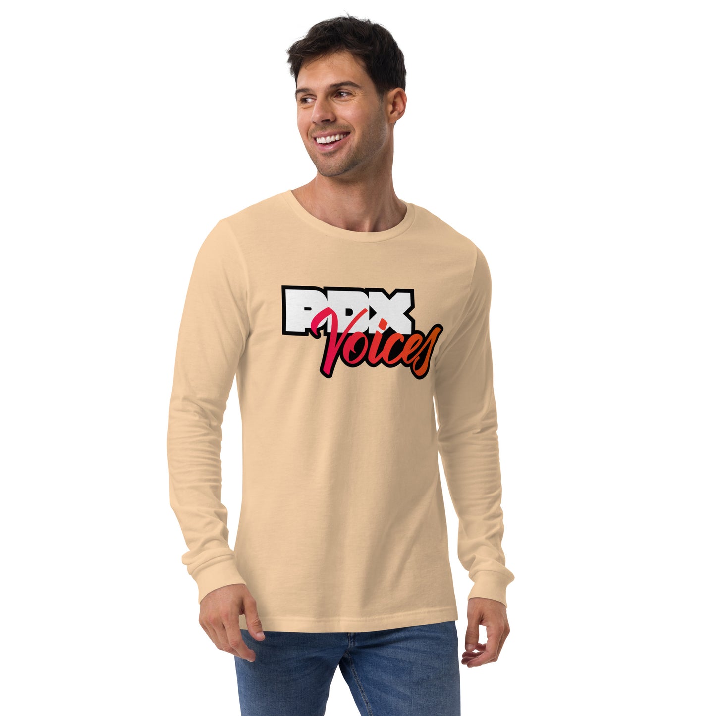 PDX Voices - Printed Unisex Long Sleeve Tee