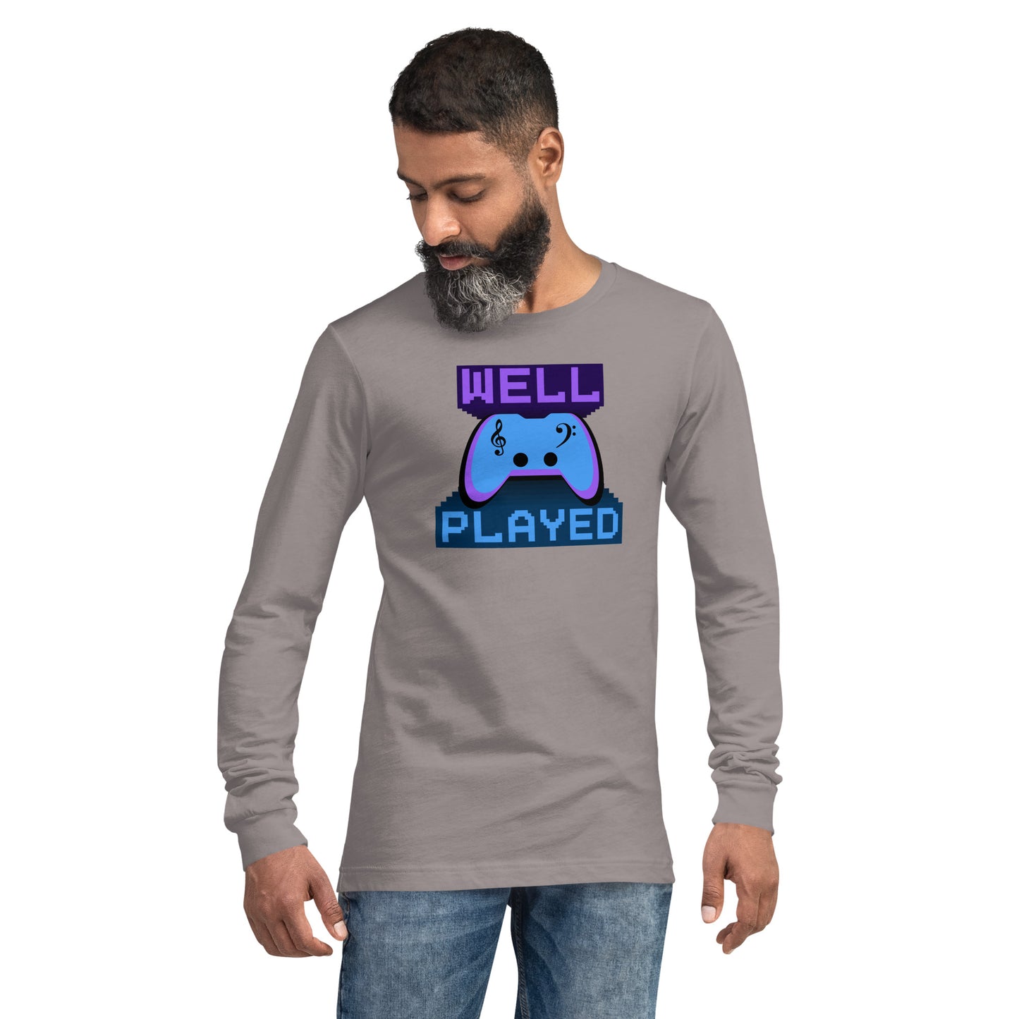 Well Played Printed Unisex Long Sleeve Tee