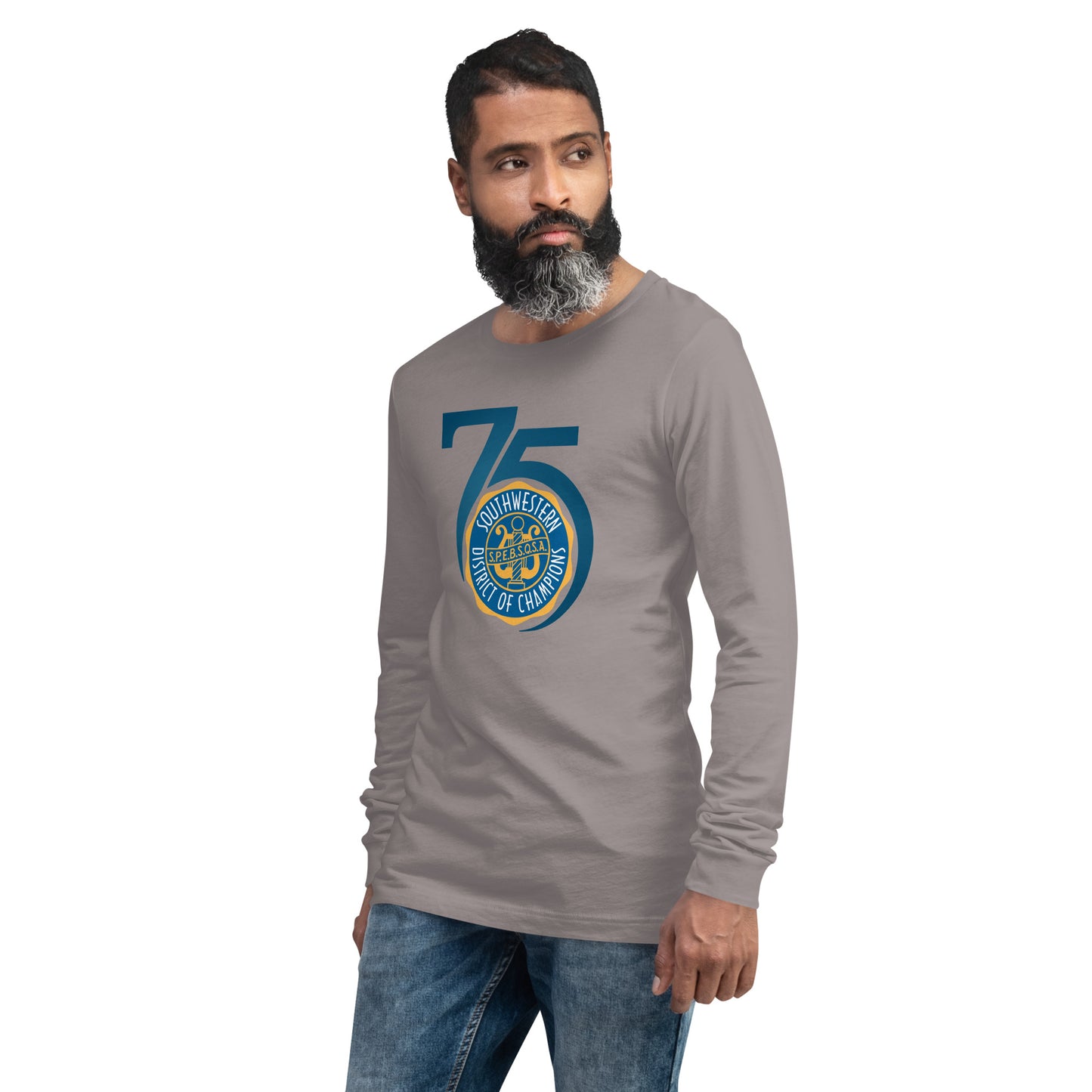 SWD - 75th Anniversary Printed Unisex Long Sleeve Tee