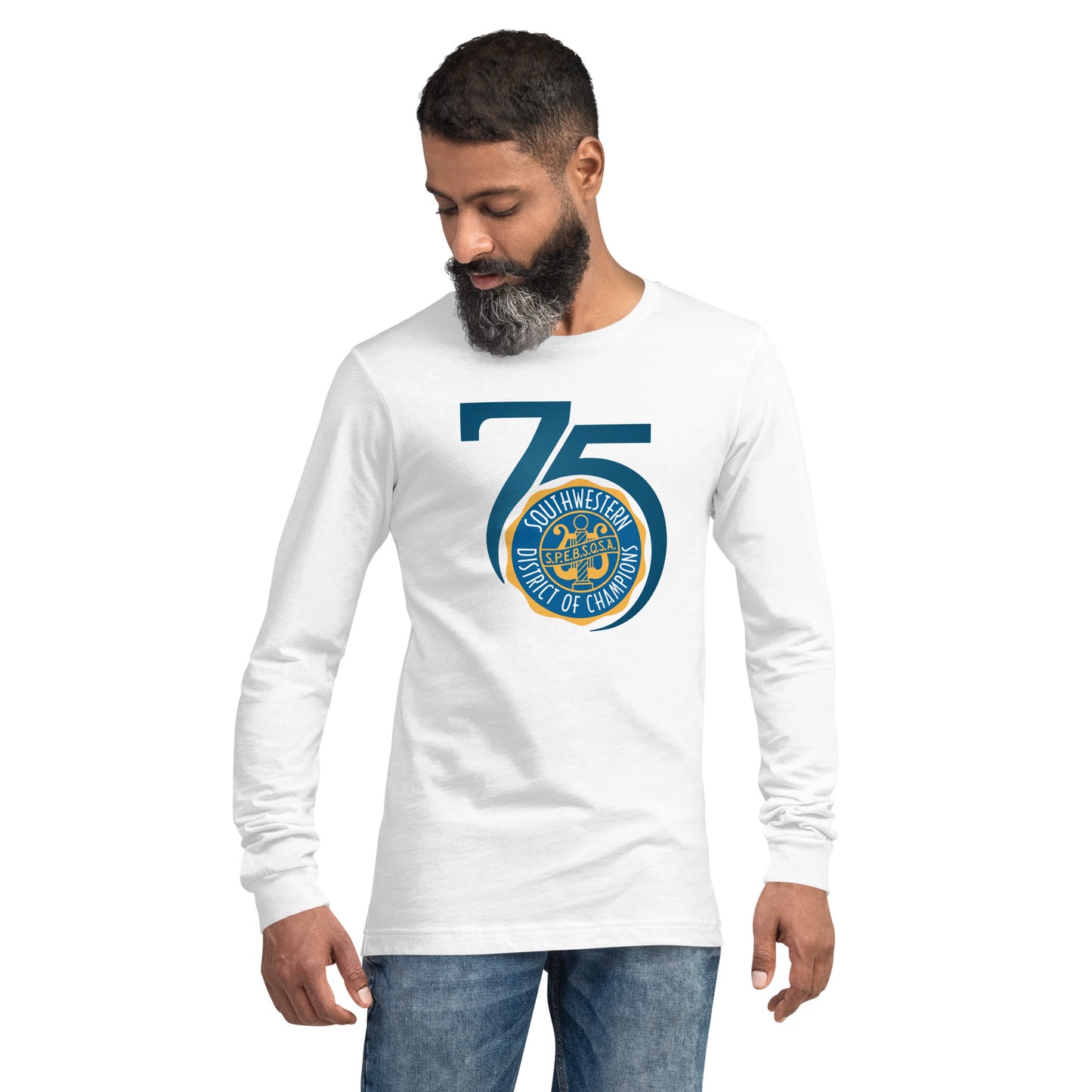 SWD - 75th Anniversary Printed Unisex Long Sleeve Tee