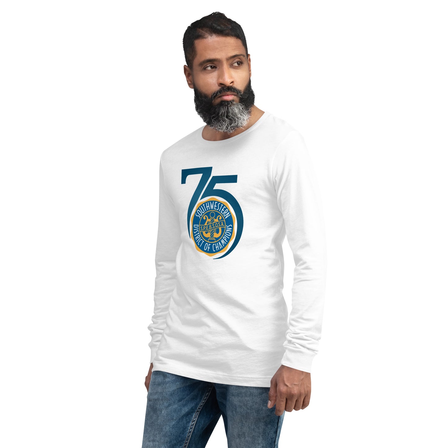 SWD - 75th Anniversary Printed Unisex Long Sleeve Tee