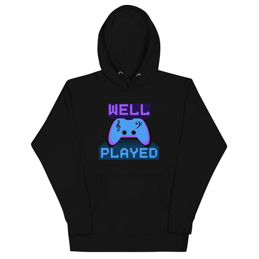 Well Played Printed Unisex Hoodie