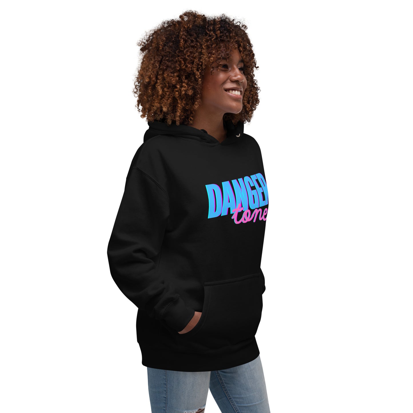 Danger Tones - Printed Premium Unisex Hoodie