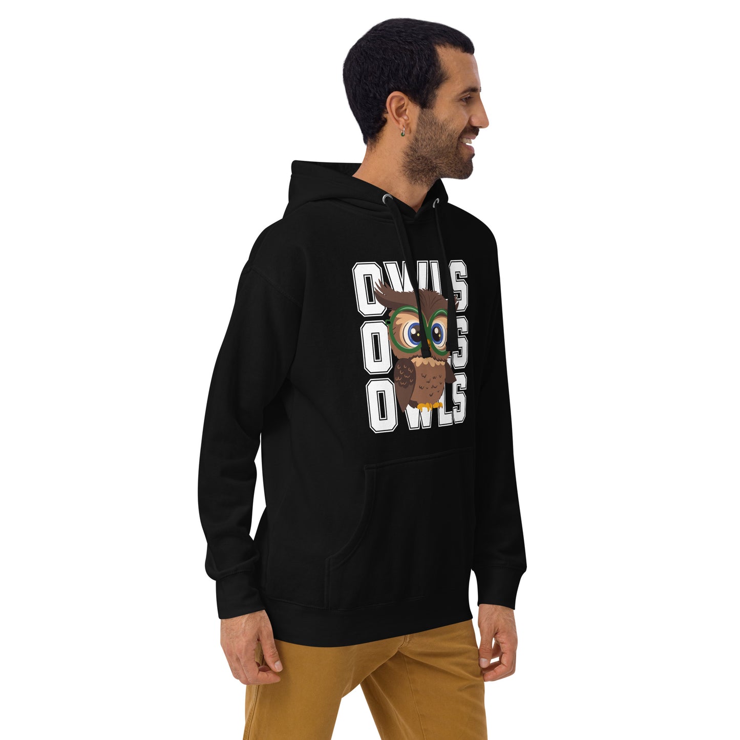 Audubon Owls - Adult Unisex Premium Hoodie