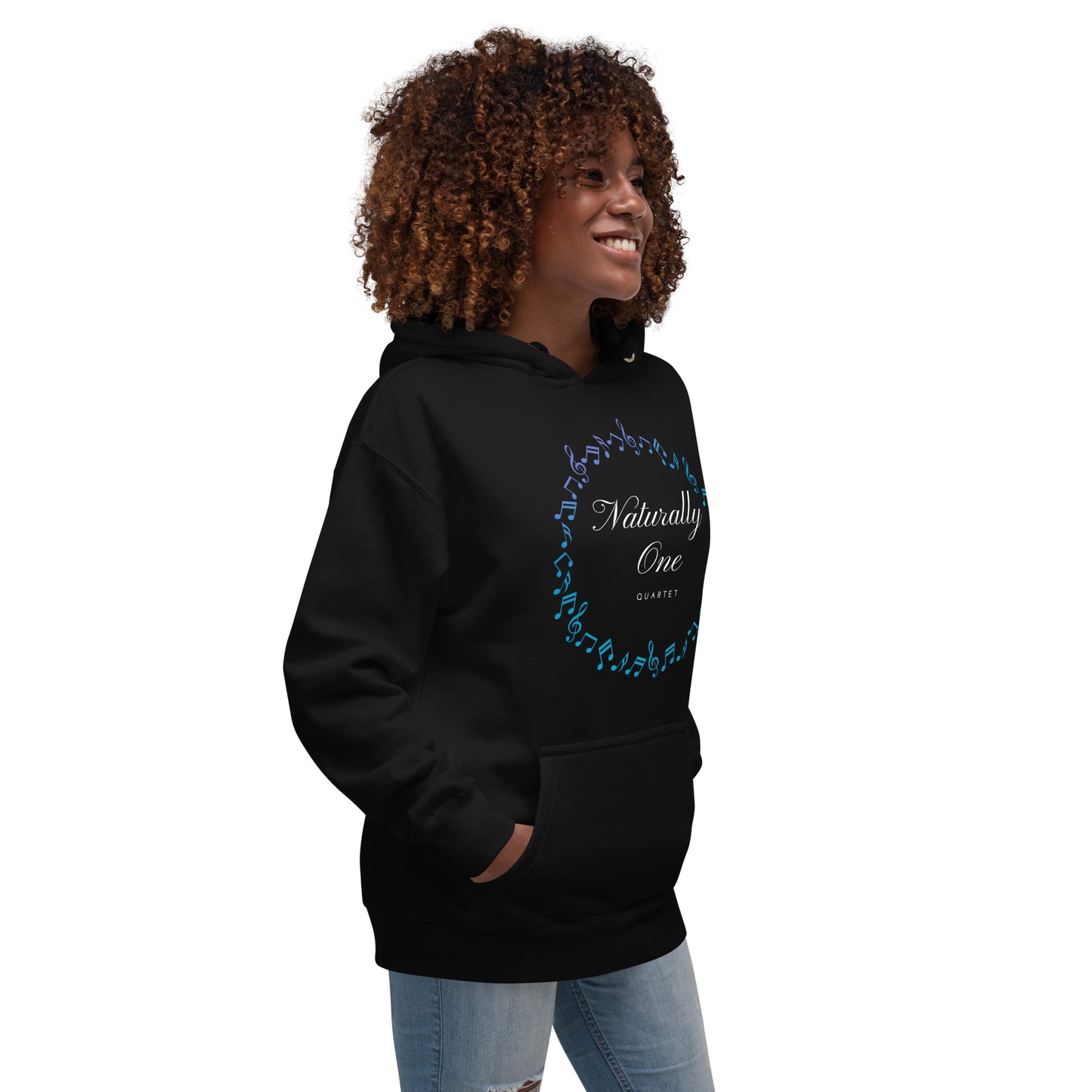 Naturally One - Printed Premium Unisex Hoodie