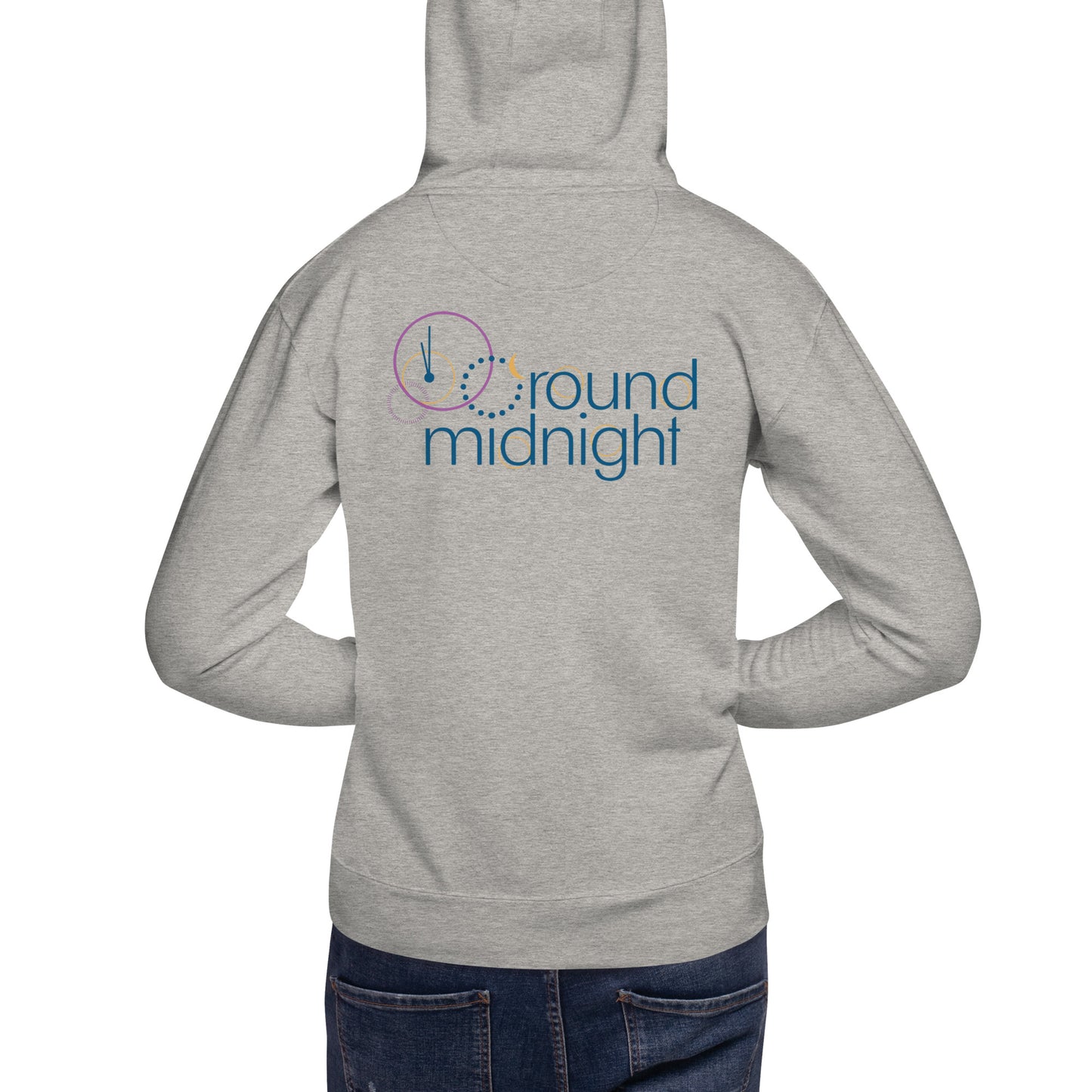 Round Midnight - Printed Unisex Hoodie