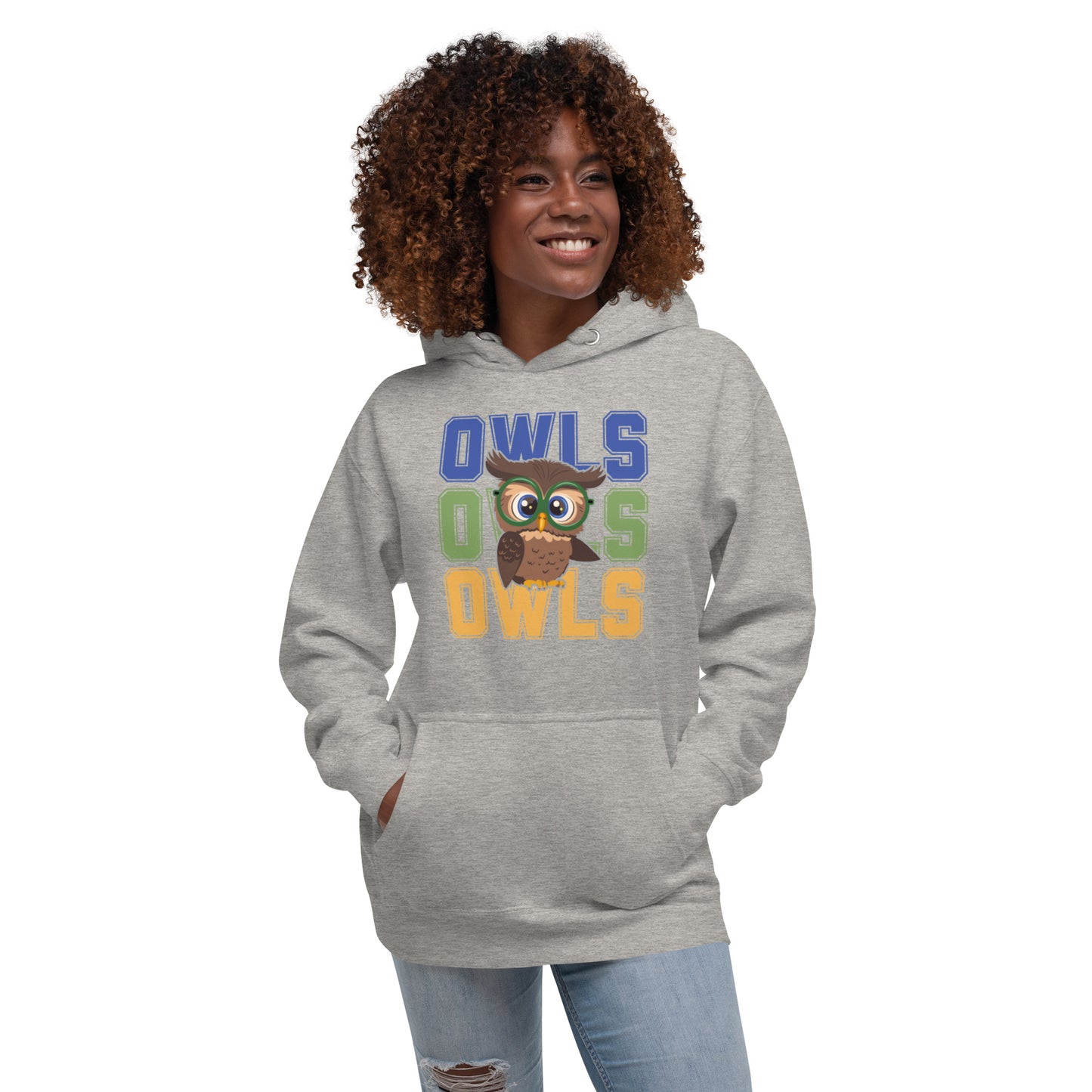 Audubon Owls - Adult Unisex Premium Hoodie