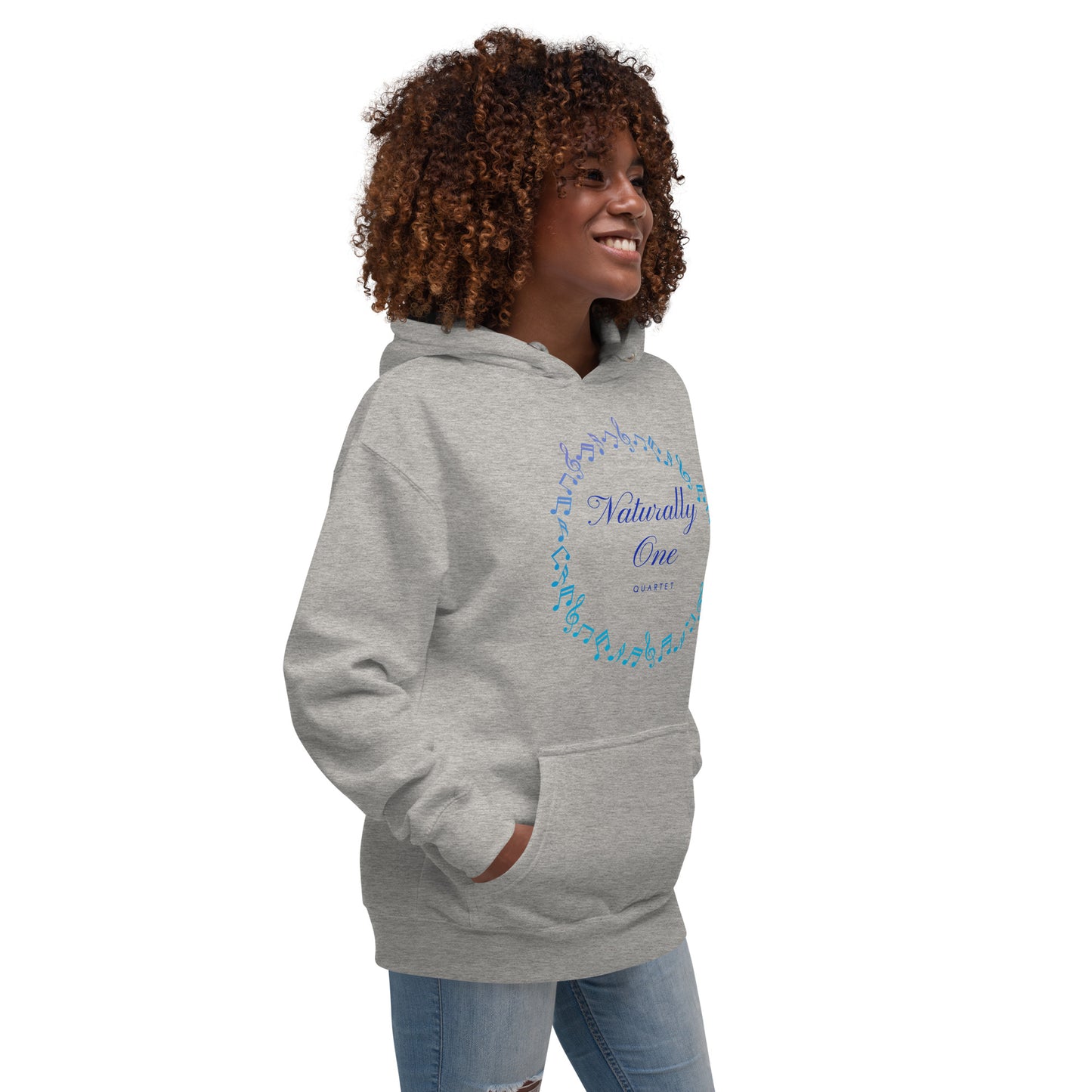 Naturally One - Printed PremiumUnisex Hoodie