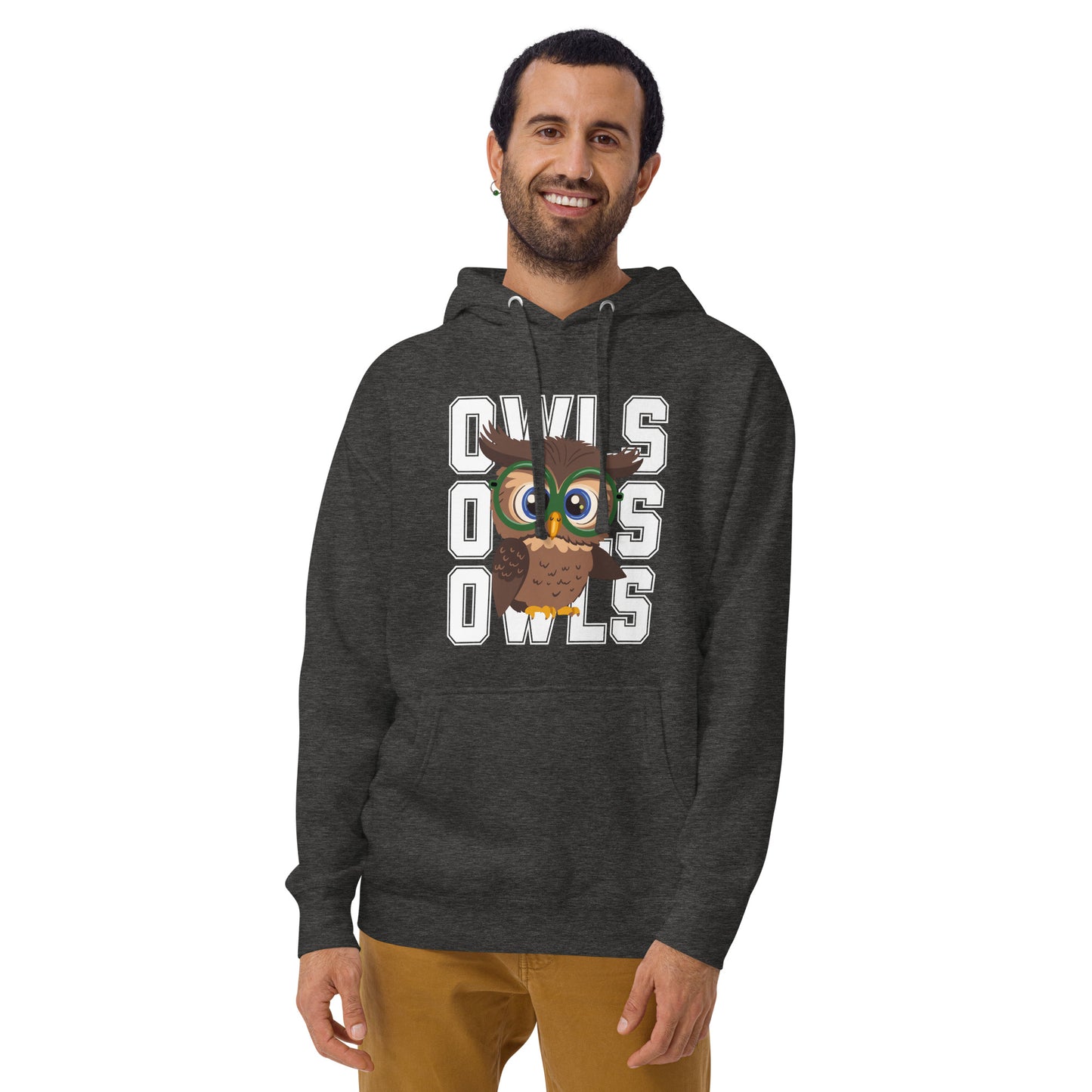 Audubon Owls - Adult Unisex Premium Hoodie