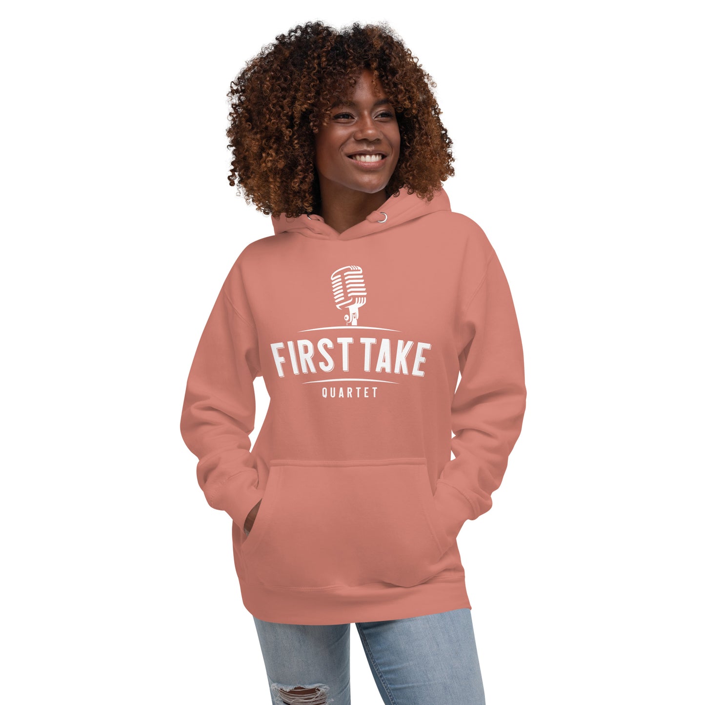 First Take - Printed Premium Unisex Hoodie