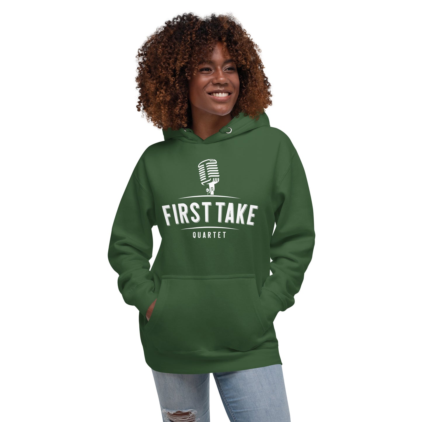 First Take - Printed Premium Unisex Hoodie