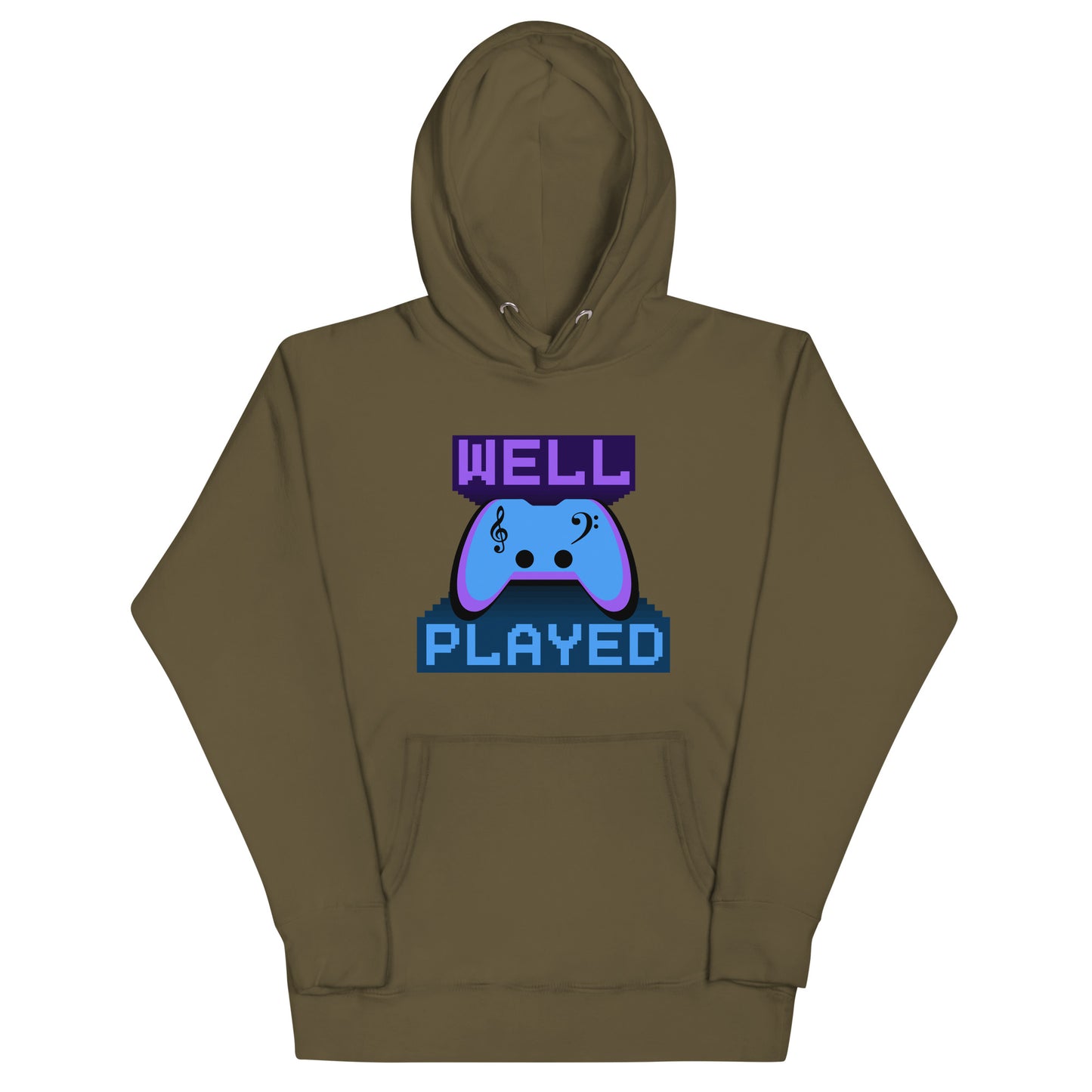 Well Played Printed Unisex Hoodie