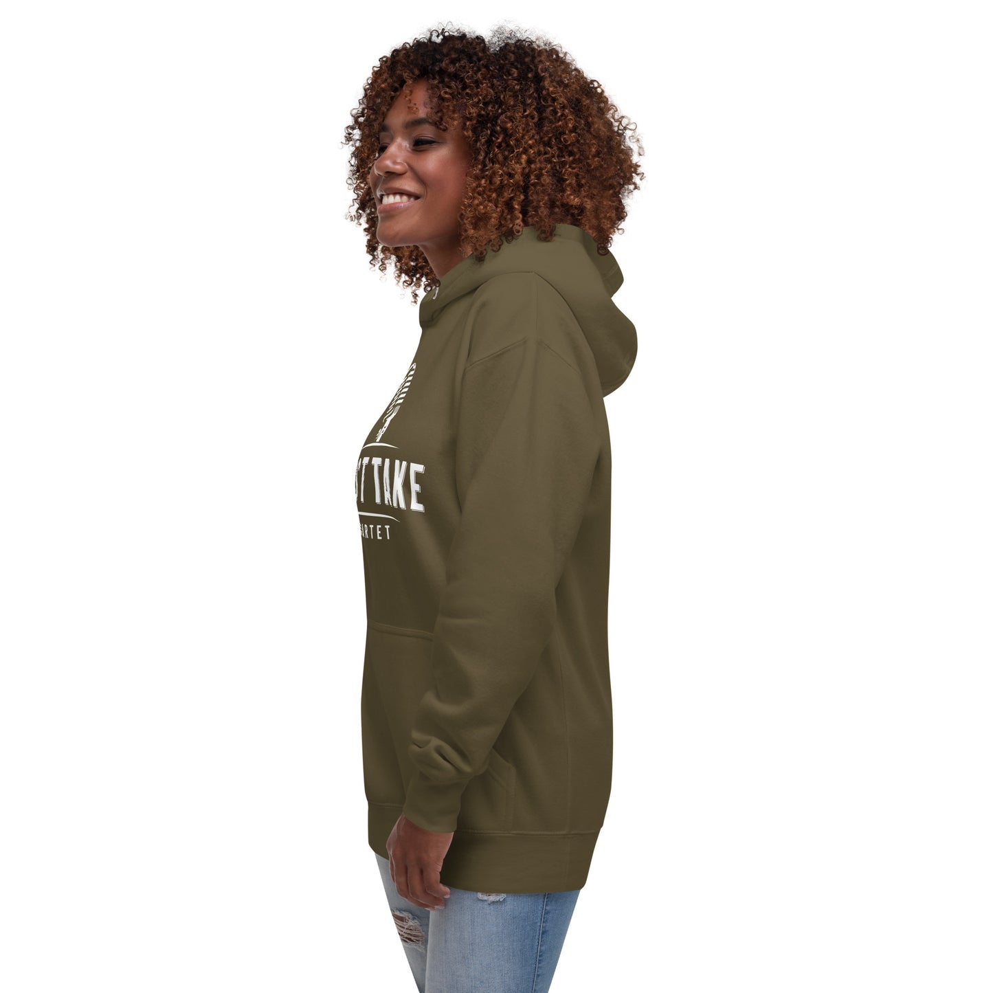 First Take - Printed Premium Unisex Hoodie