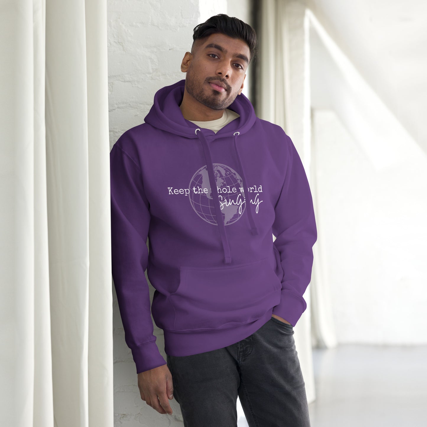 Keep the whole world singing - Unisex Hoodie