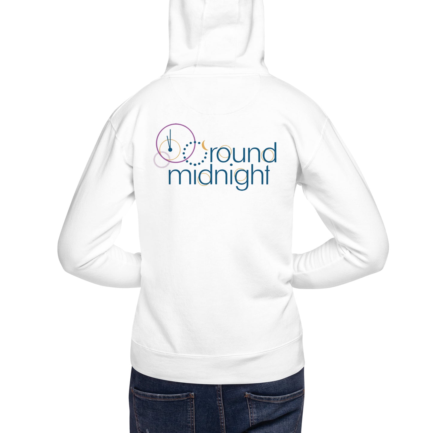 Round Midnight - Printed Unisex Hoodie