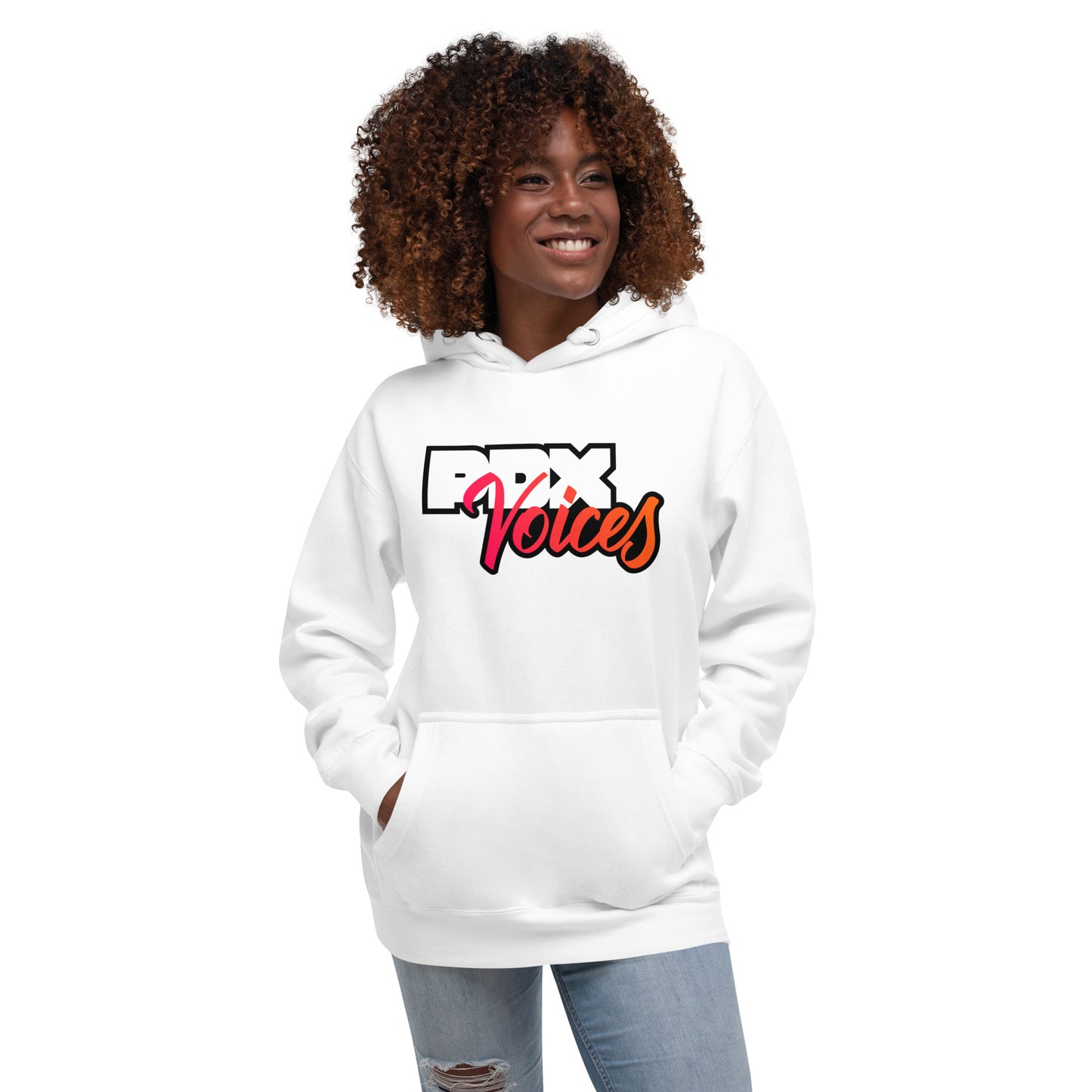 PDX Voices - Printed Premium Unisex Hoodie