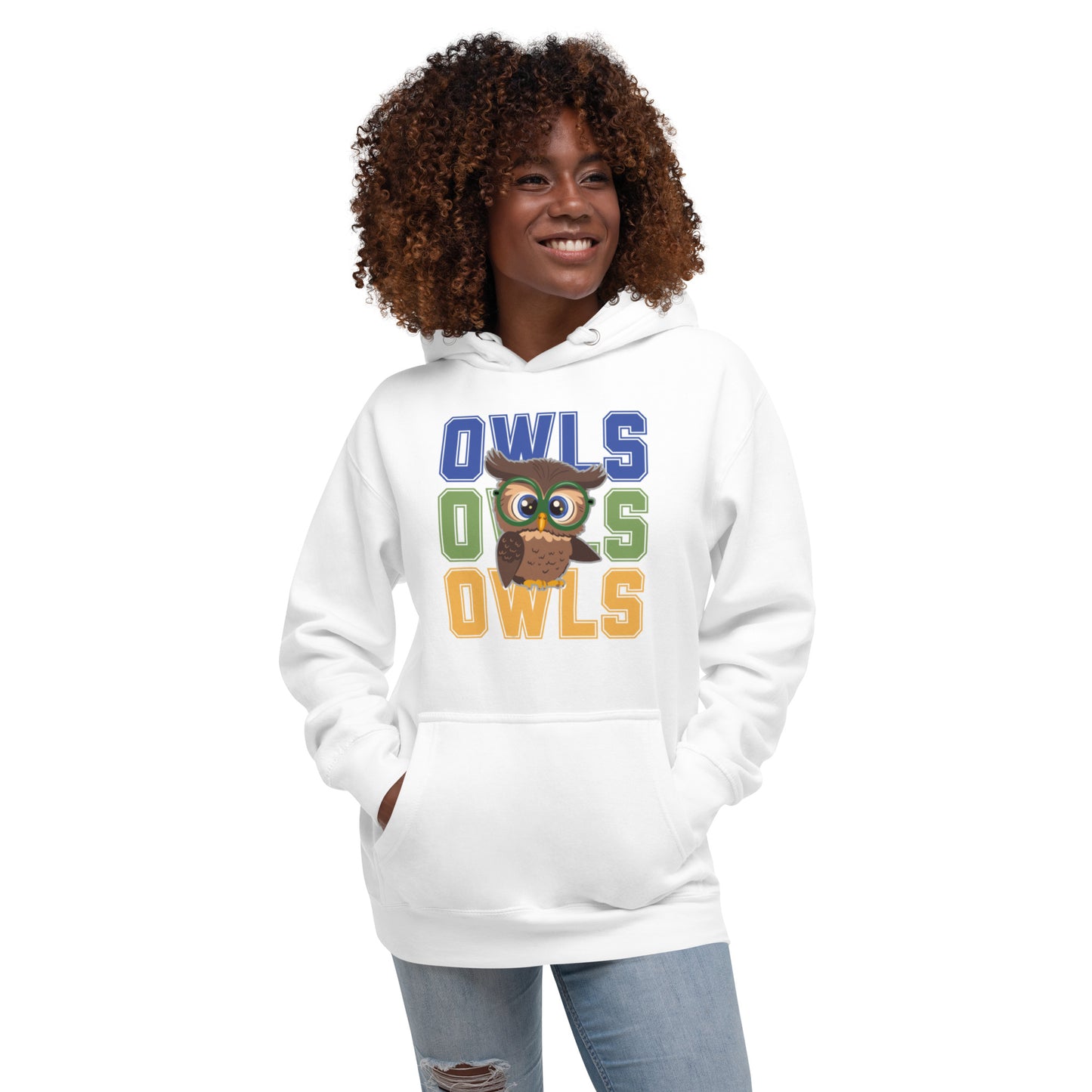 Audubon Owls - Adult Unisex Premium Hoodie