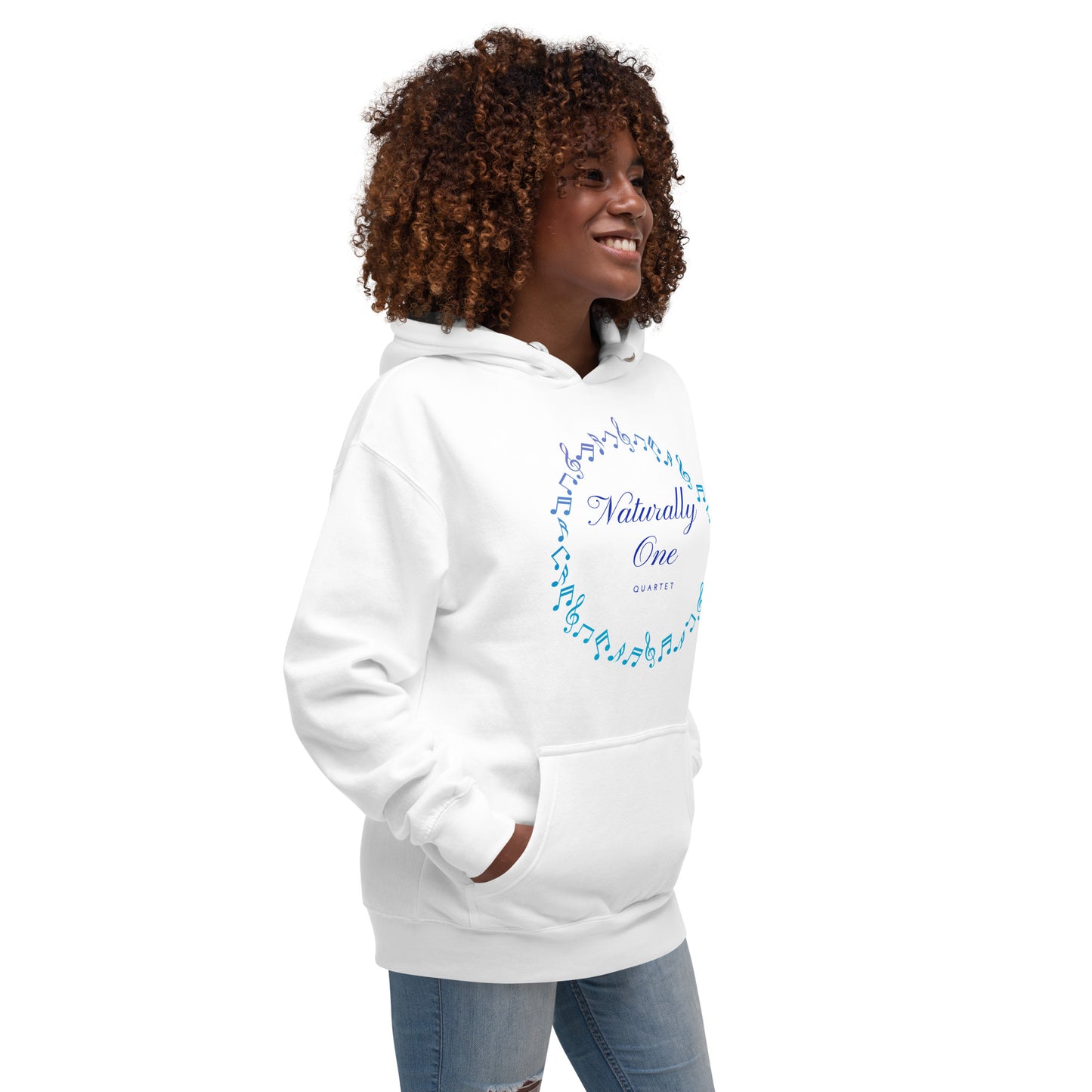 Naturally One - Printed PremiumUnisex Hoodie