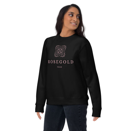 Rosegold Four - Printed Unisex Premium Sweatshirt