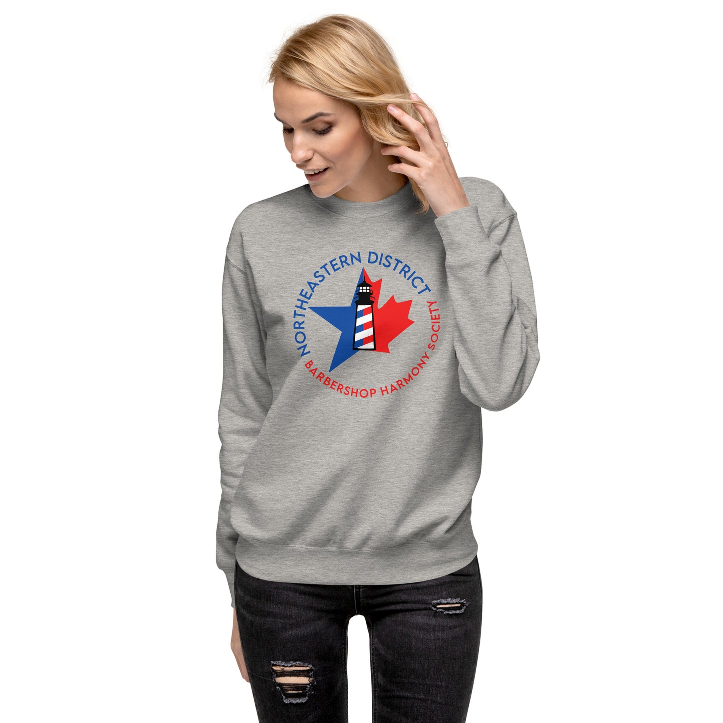 NED - Printed Regular Relaxed fit - Premium Sweatshirt