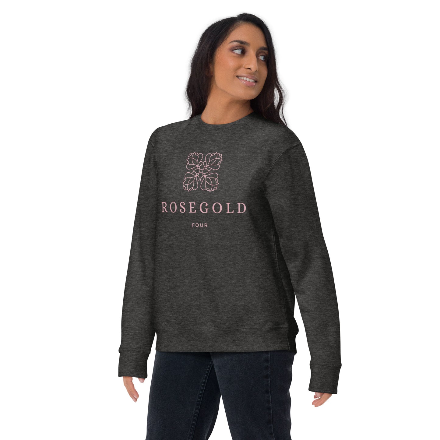 Rosegold Four - Printed Unisex Premium Sweatshirt