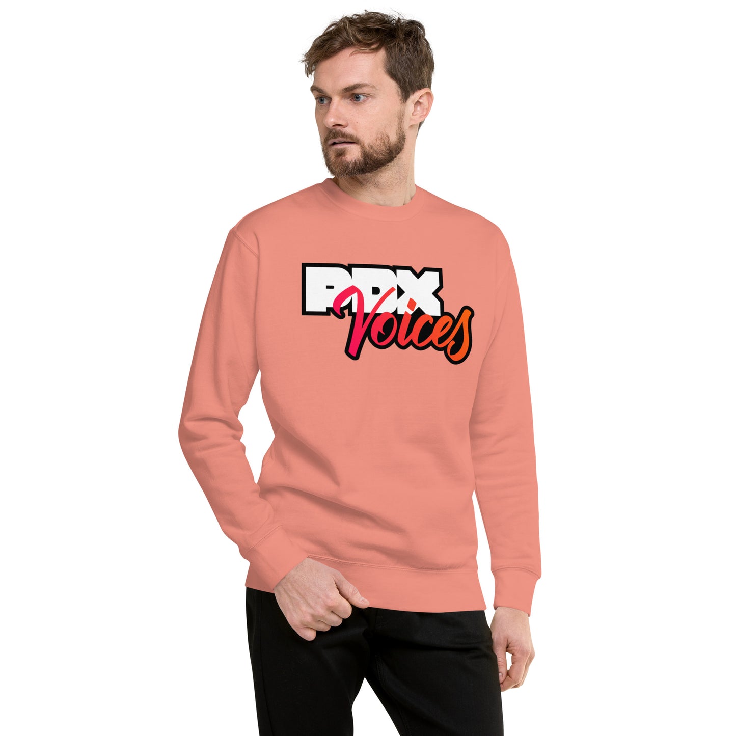 PDX Voices - Printed Unisex Premium Sweatshirt