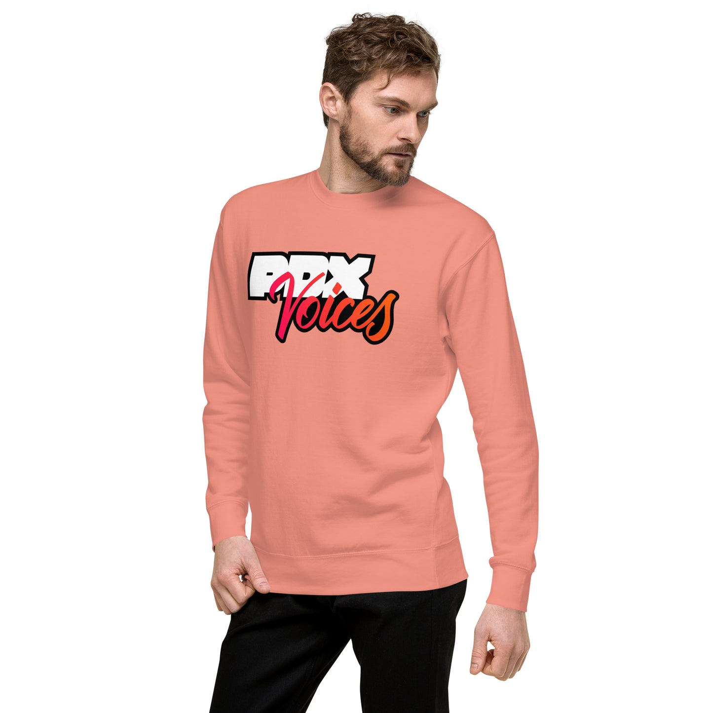 PDX Voices - Printed Unisex Premium Sweatshirt