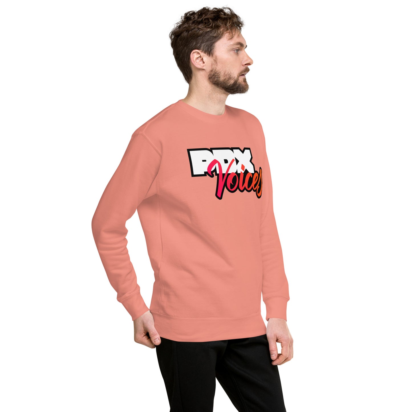 PDX Voices - Printed Unisex Premium Sweatshirt