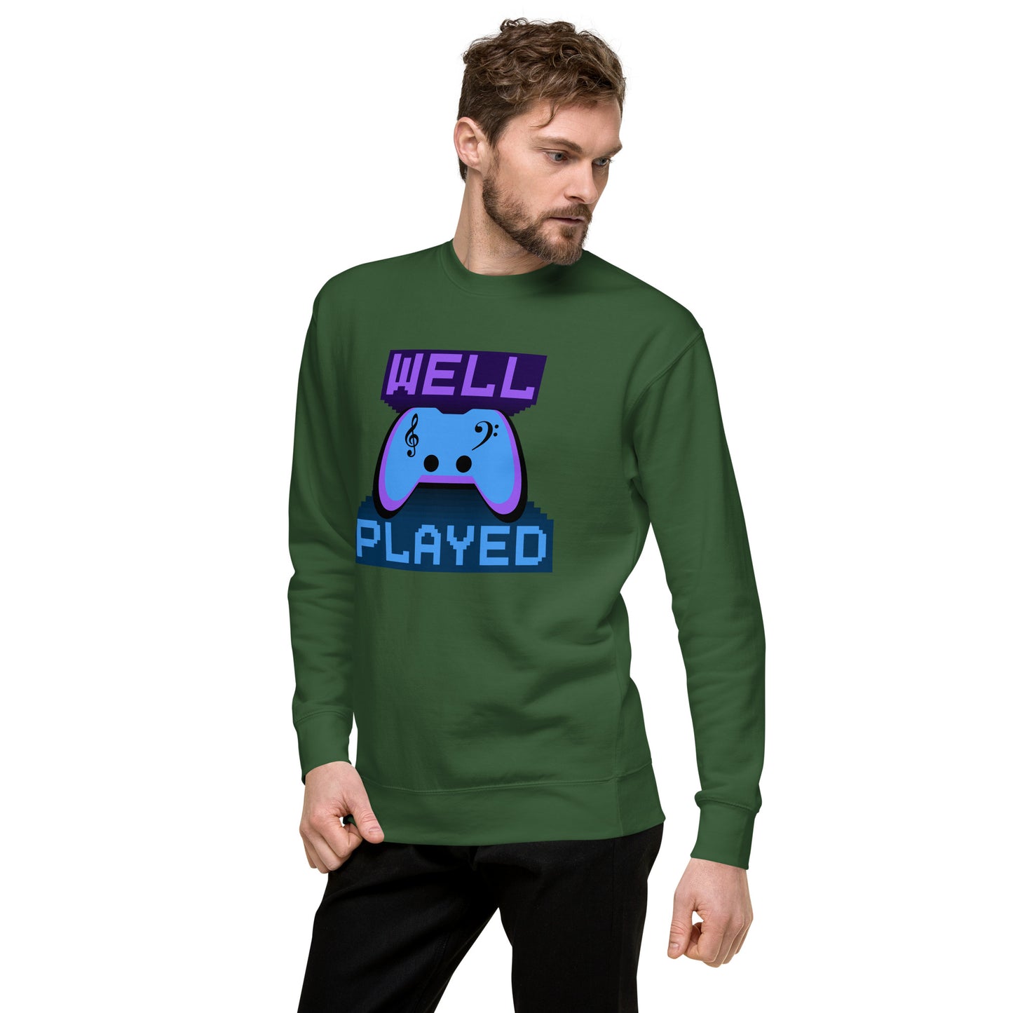 Well Played Printed Unisex Premium Sweatshirt