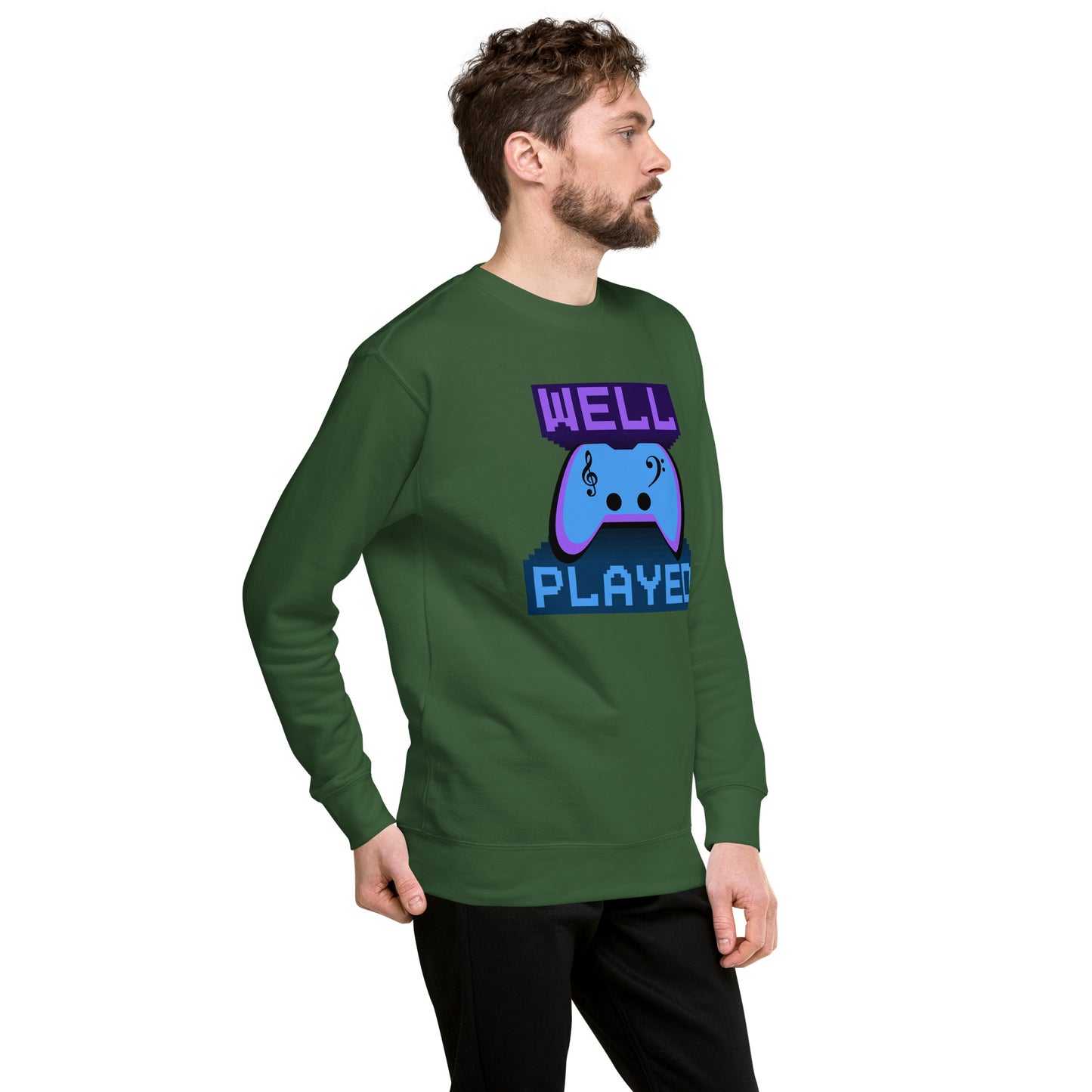 Well Played Printed Unisex Premium Sweatshirt