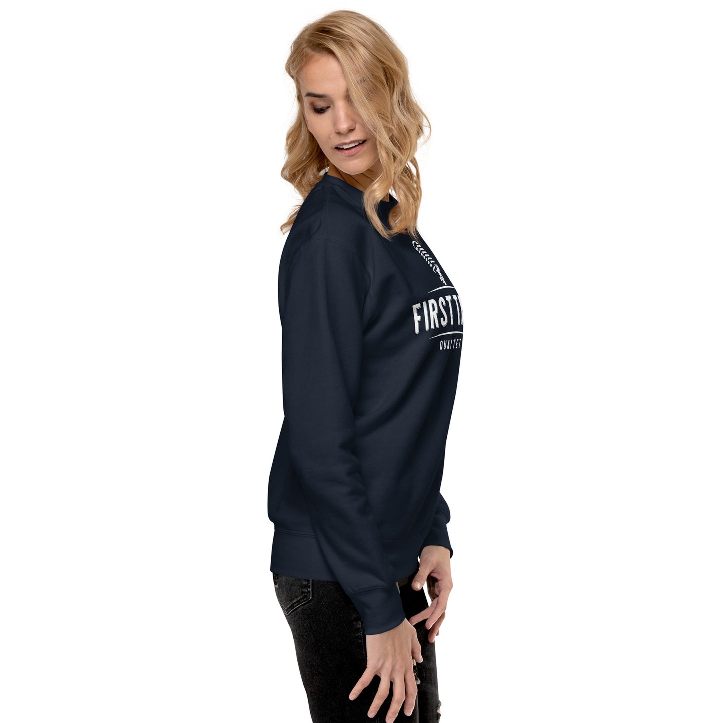 First Take - Printed Unisex Premium Sweatshirt