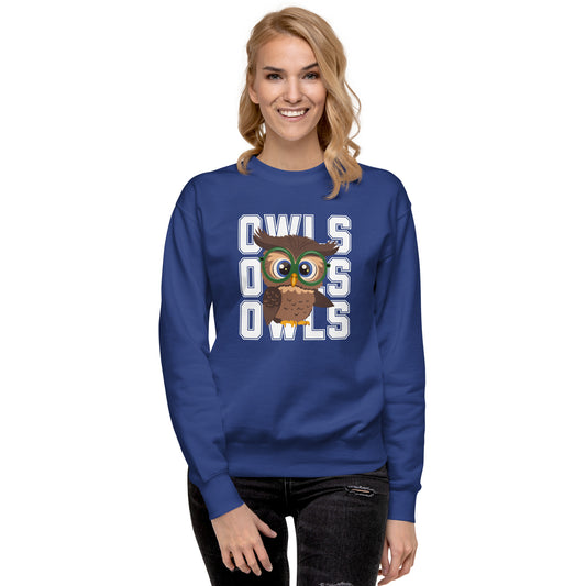 Audubon Owls - Unisex Premium Sweatshirt