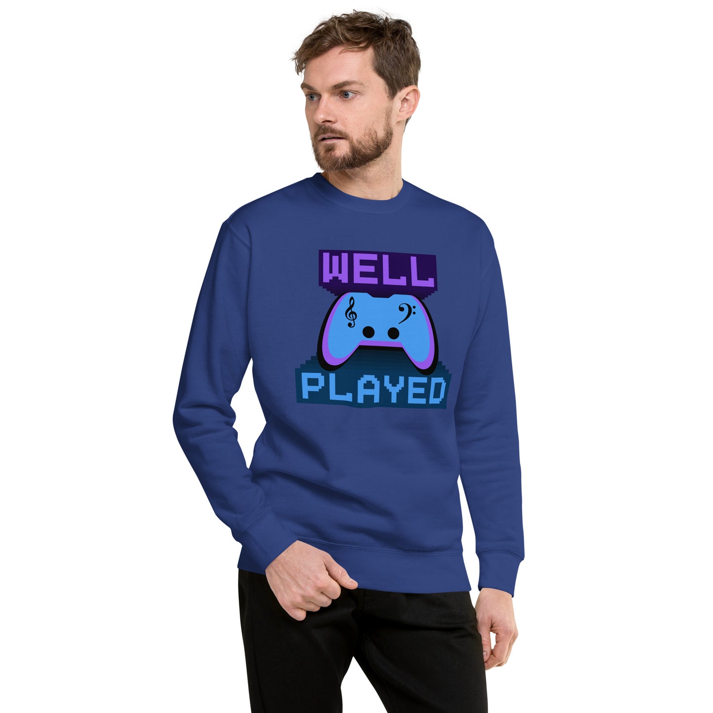 Well Played Printed Unisex Premium Sweatshirt