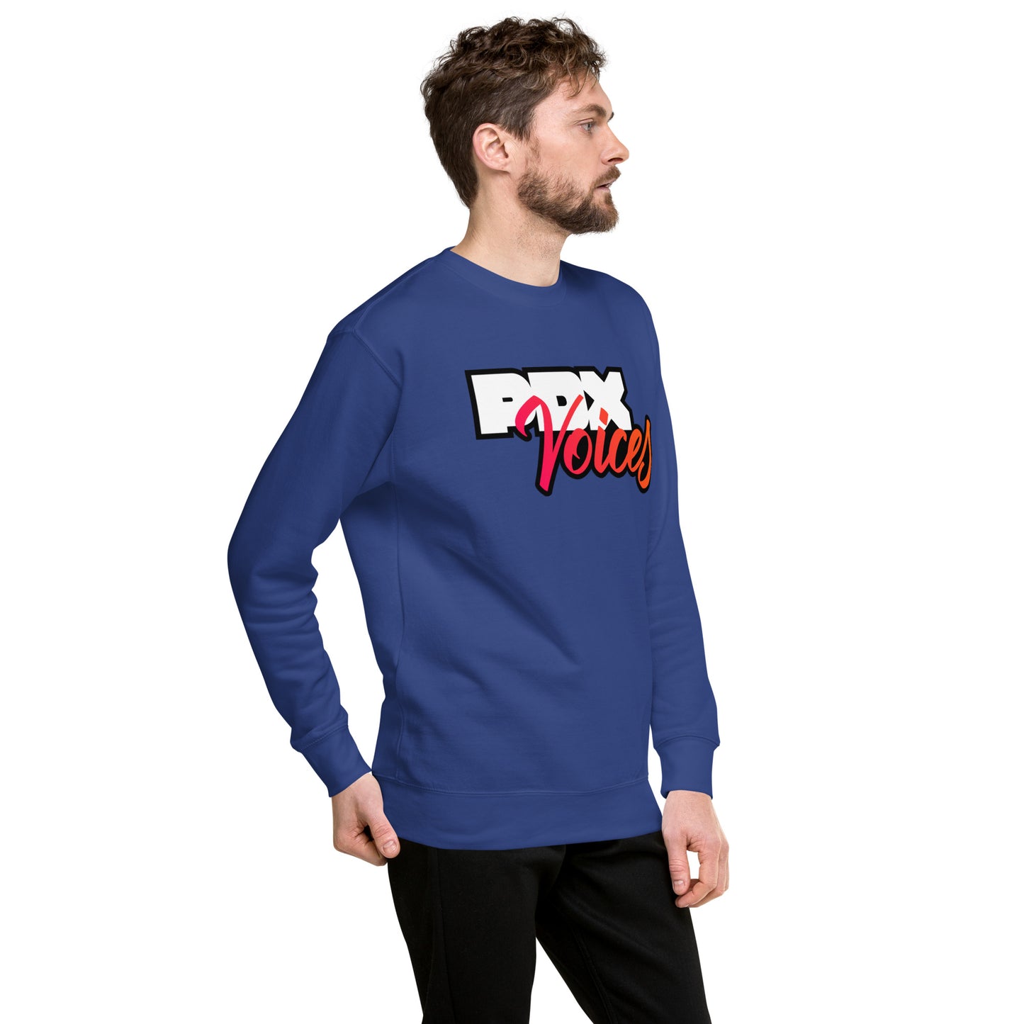 PDX Voices - Printed Unisex Premium Sweatshirt