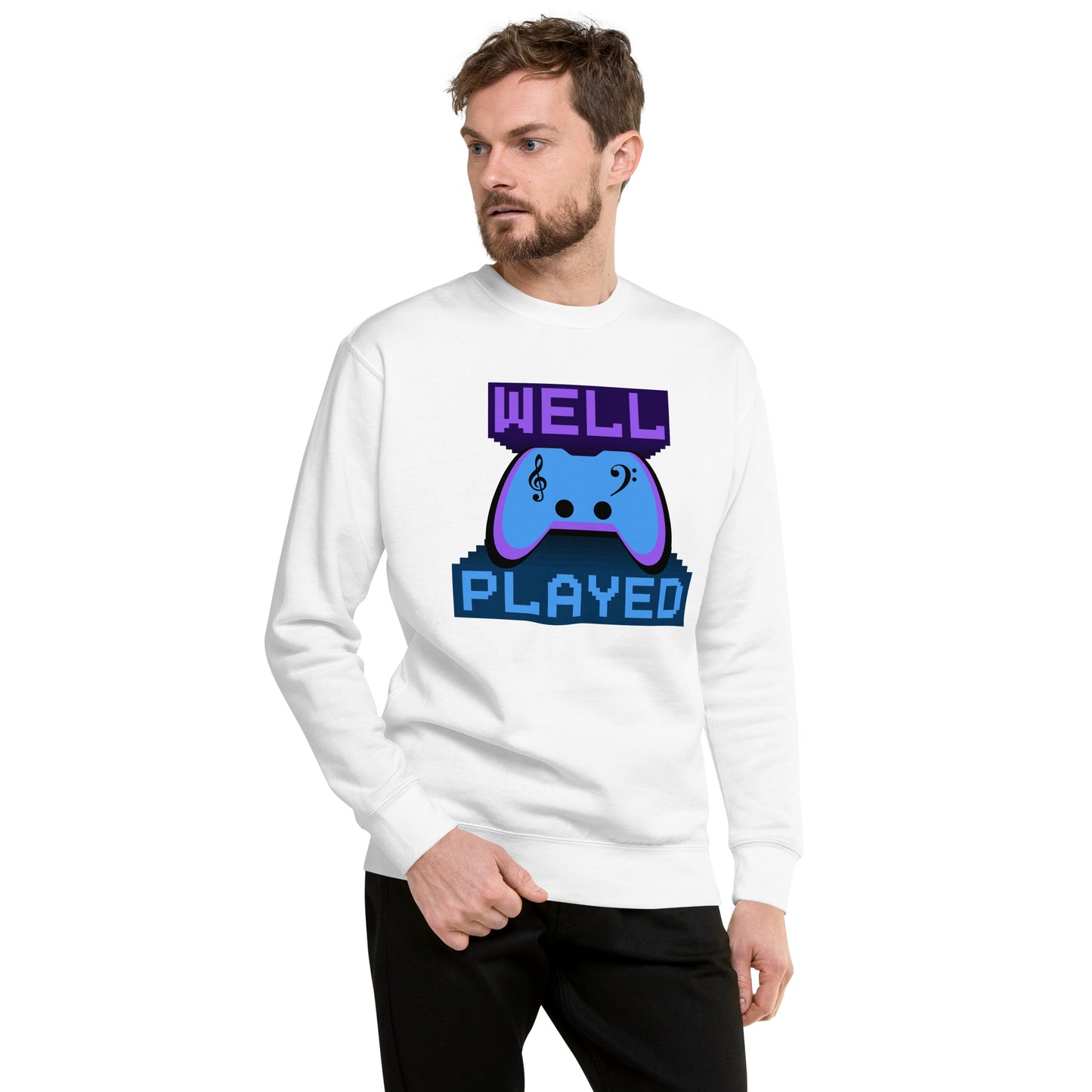 Well Played Printed Unisex Premium Sweatshirt