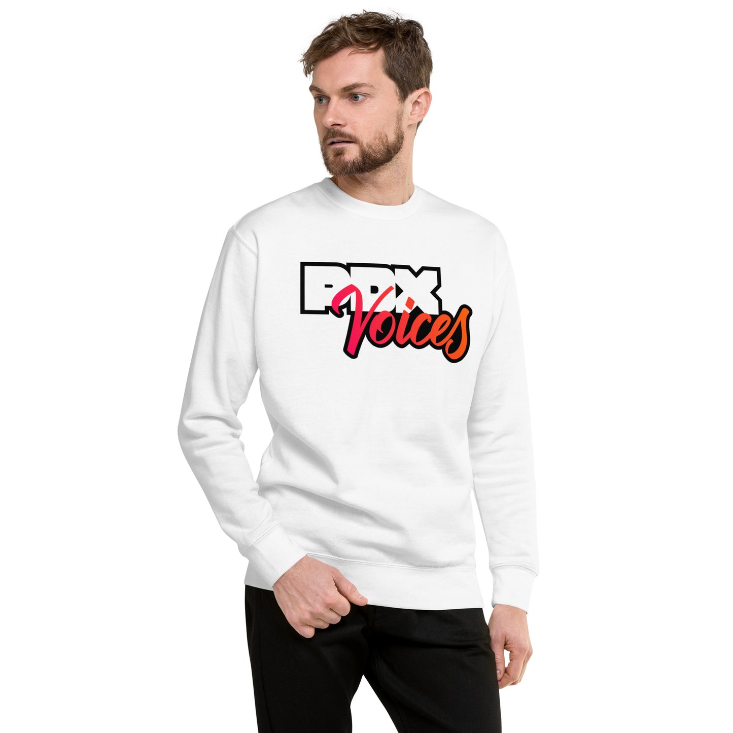 PDX Voices - Printed Unisex Premium Sweatshirt