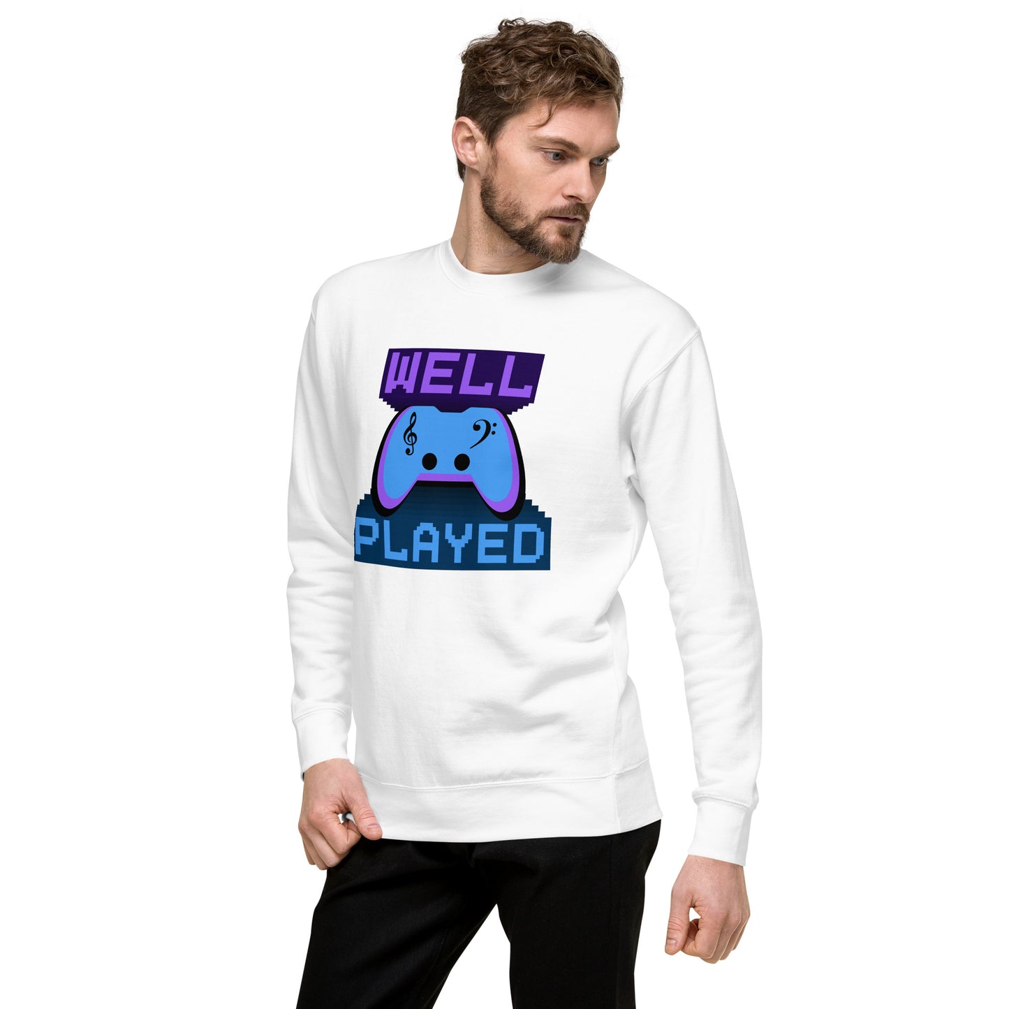 Well Played Printed Unisex Premium Sweatshirt