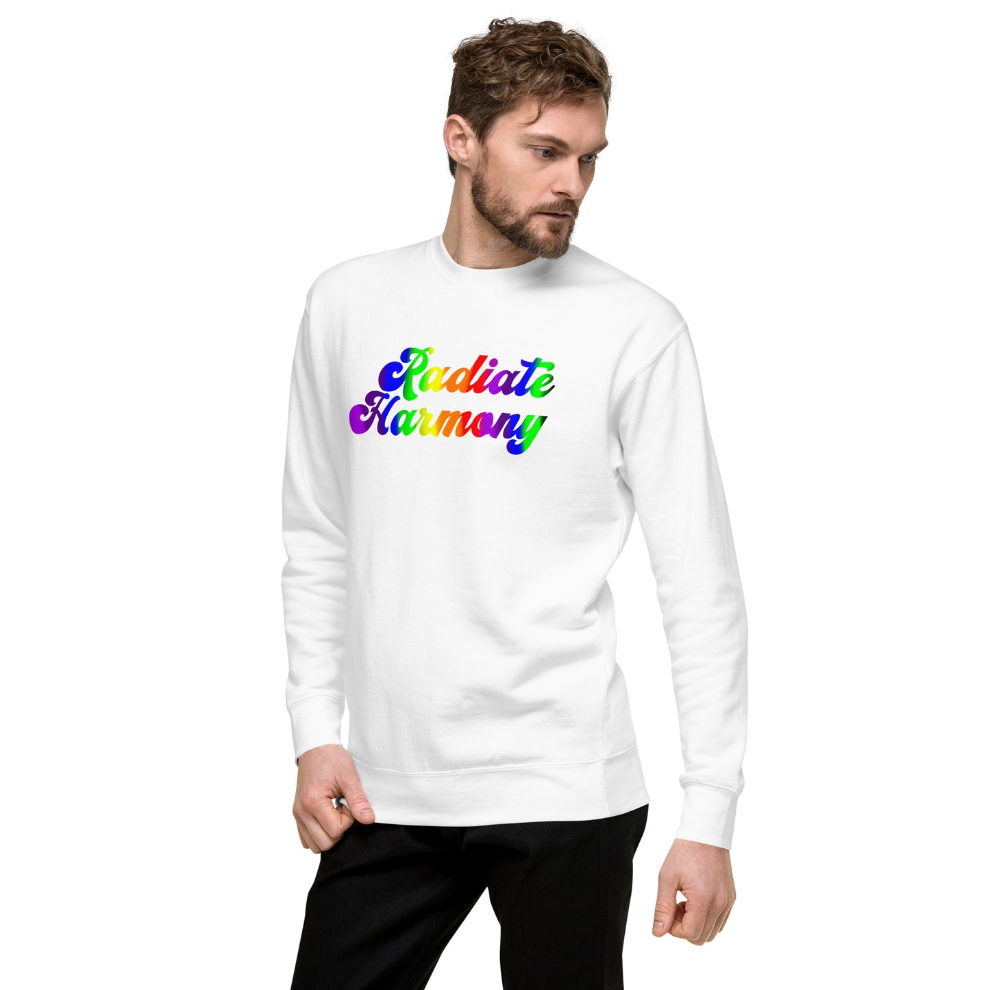 Radiate Harmony - printed Unisex Premium Sweatshirt