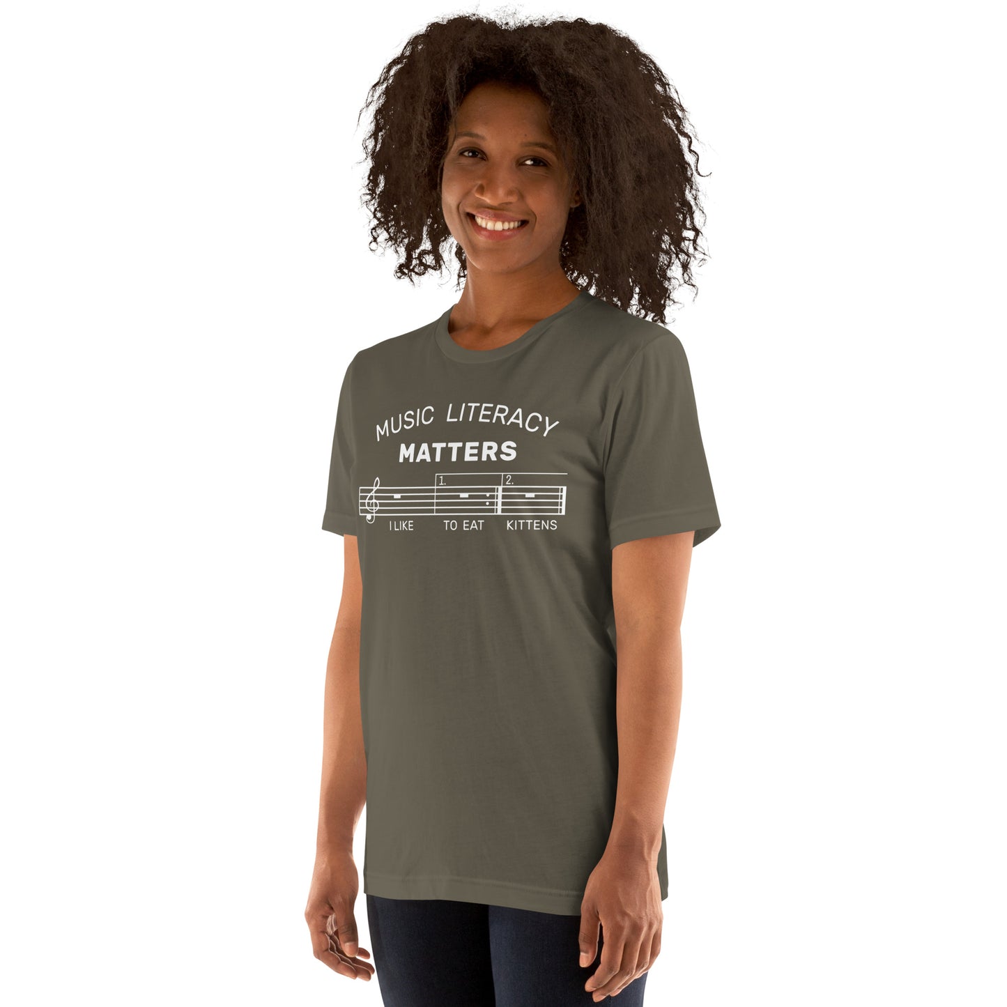 Music Literacy Matters - Printed Unisex t-shirt