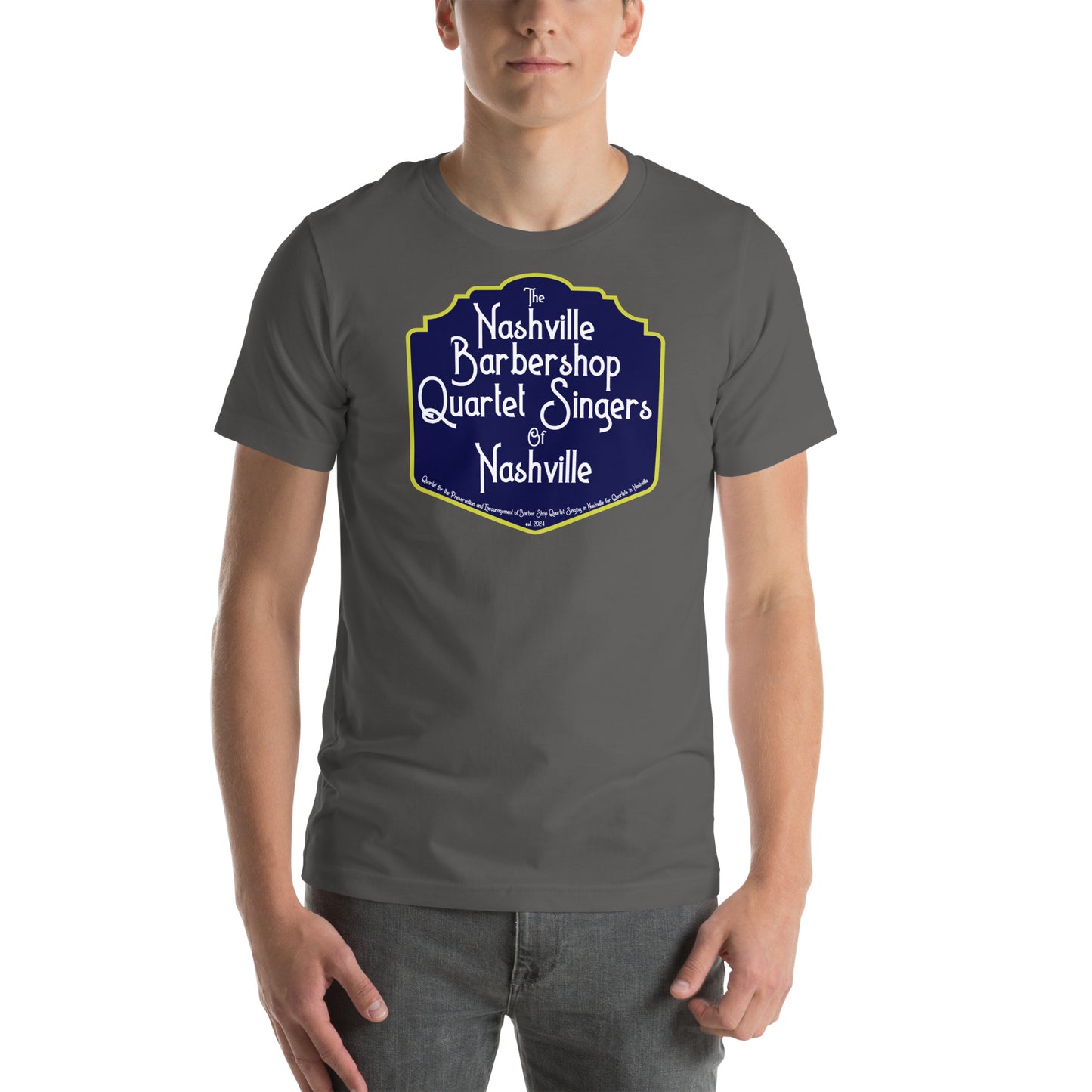 Nashvhille Barbershop Quartet Singers of Nashville Unisex t-shirt